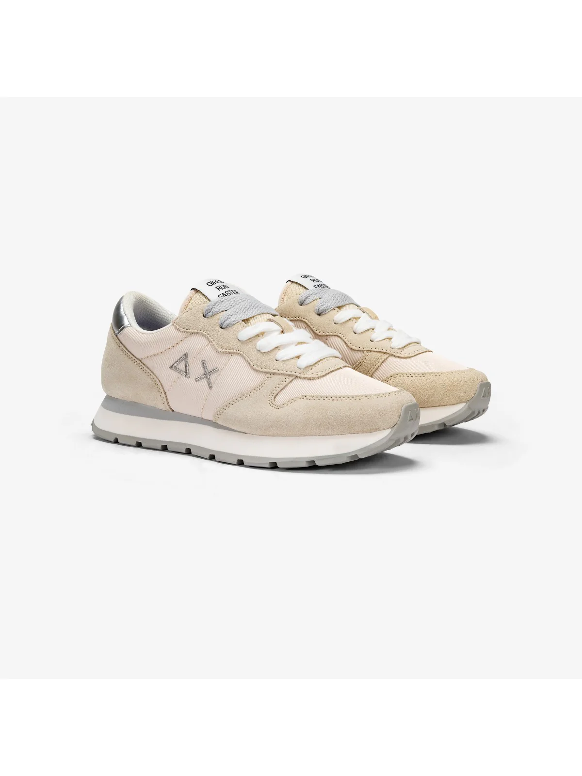 SUN68 Sneaker Donna Ally Gold Silver Z34202 31 Bianco - Image 2