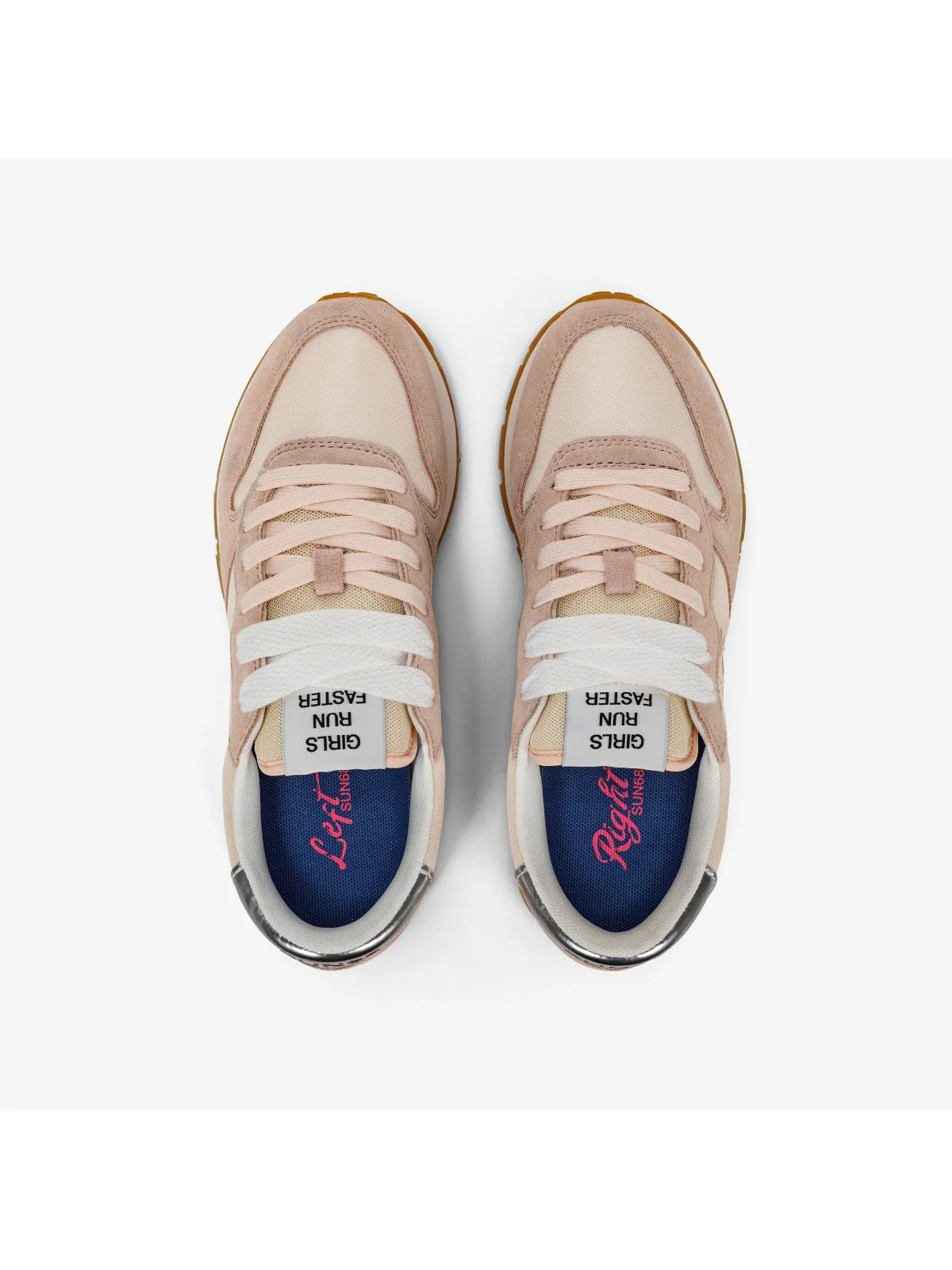 SUN68 Sneaker Donna Ally Gold Silver Z34202 31 Bianco - Image 4