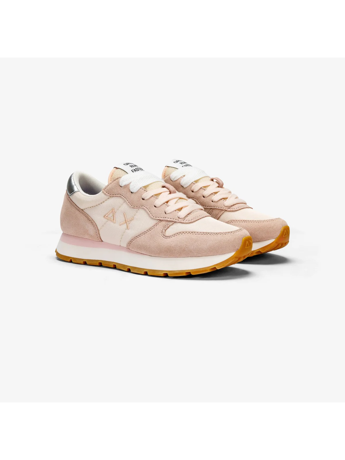 SUN68 Sneaker Donna Ally Gold Silver Z34202 39 Rosa - Image 2