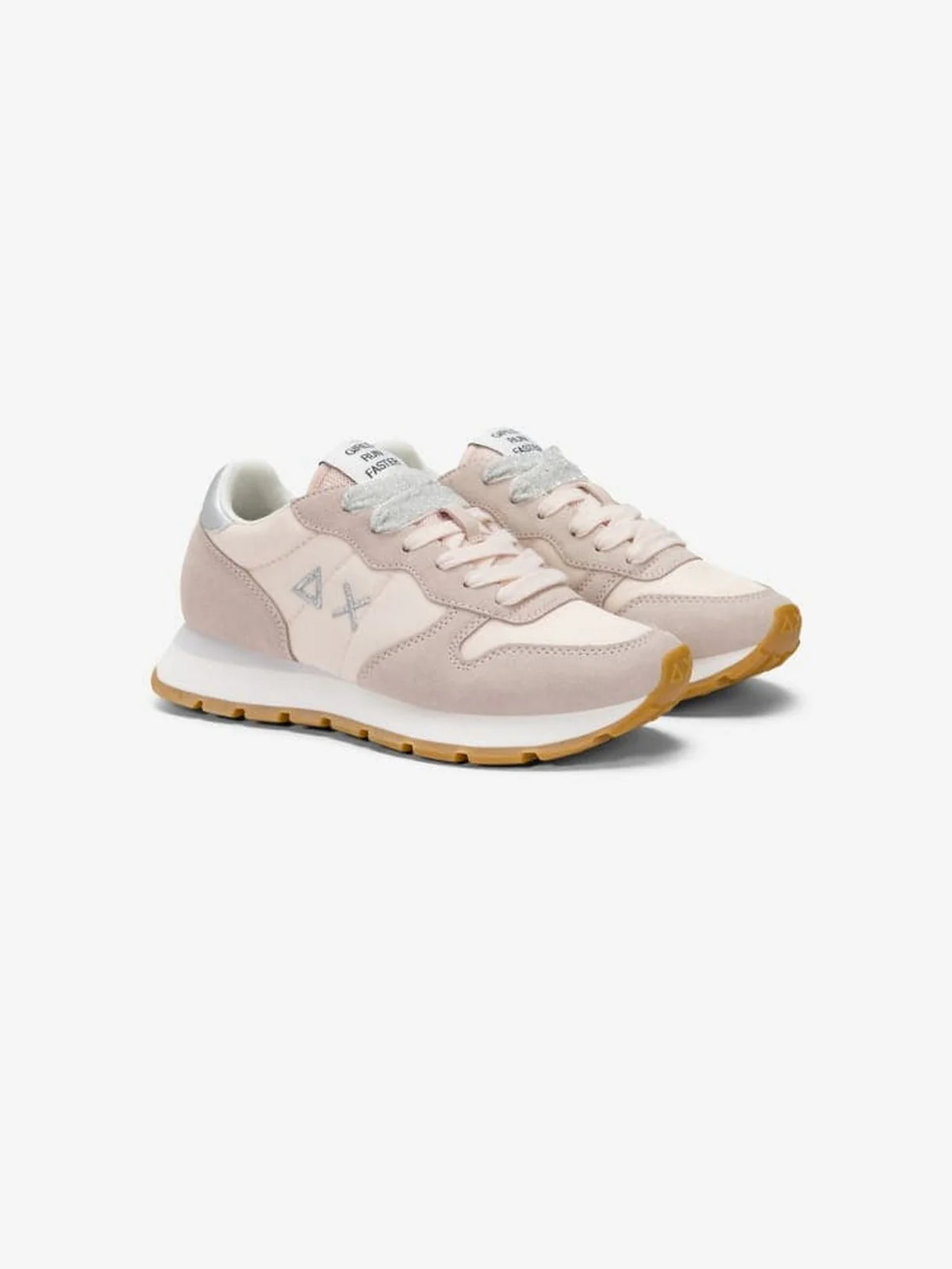 SUN68 Sneaker Donna Ally Gold Silver Z35202 39 Rosa - Image 3