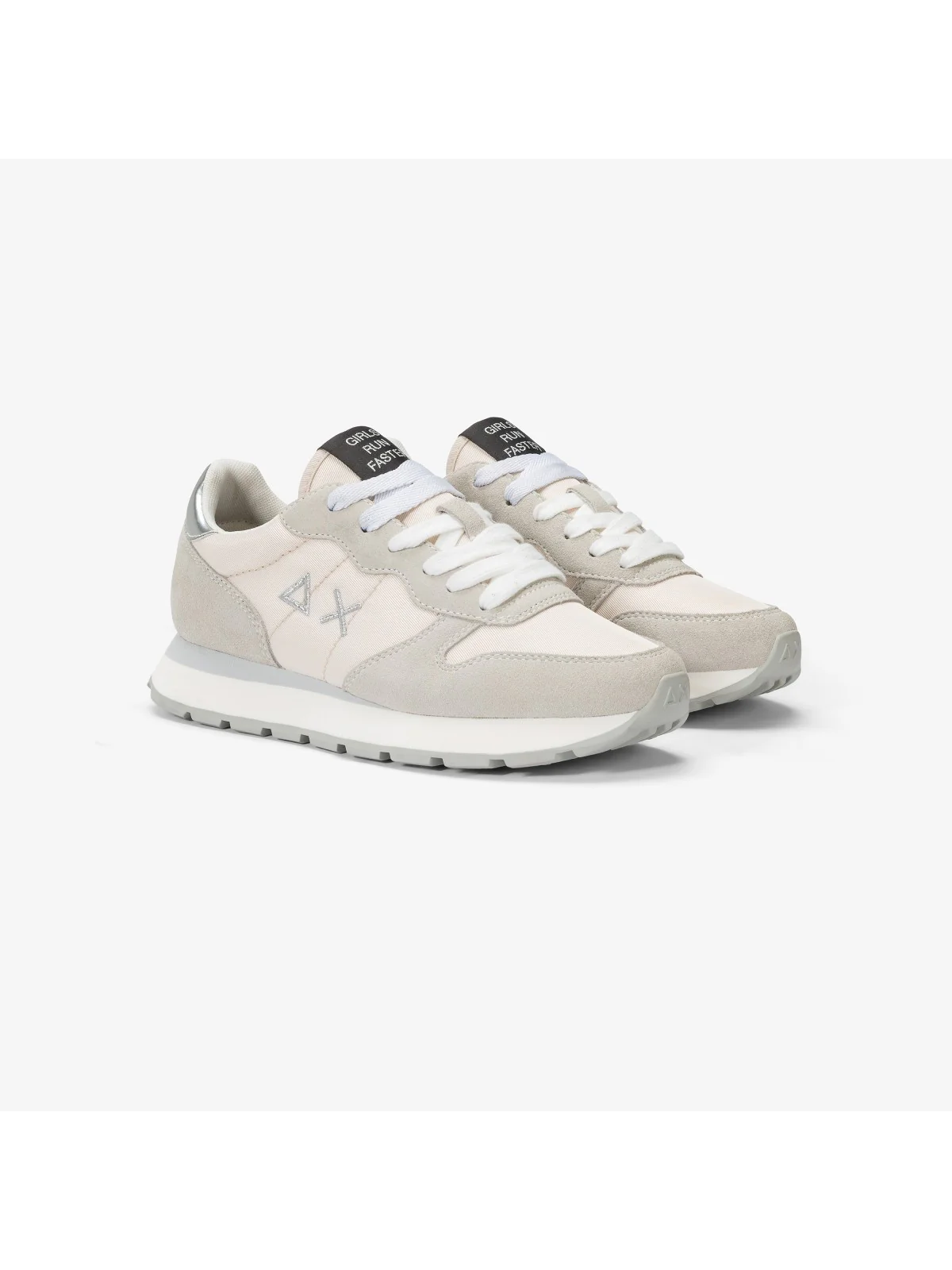 SUN68 Sneaker Donna Ally Gold Silver Z44202 31 Bianco - Image 4