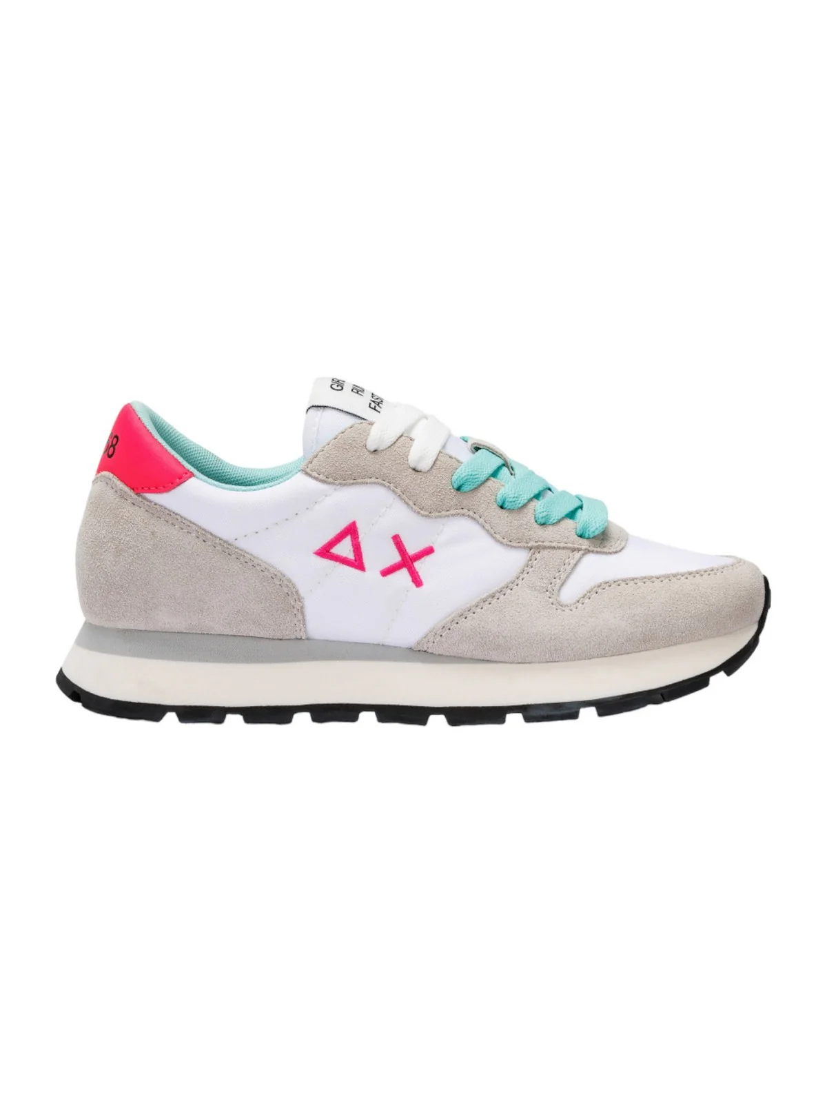 SUN68 Sneaker Donna Ally solid nylon Z34201 01 Bianco