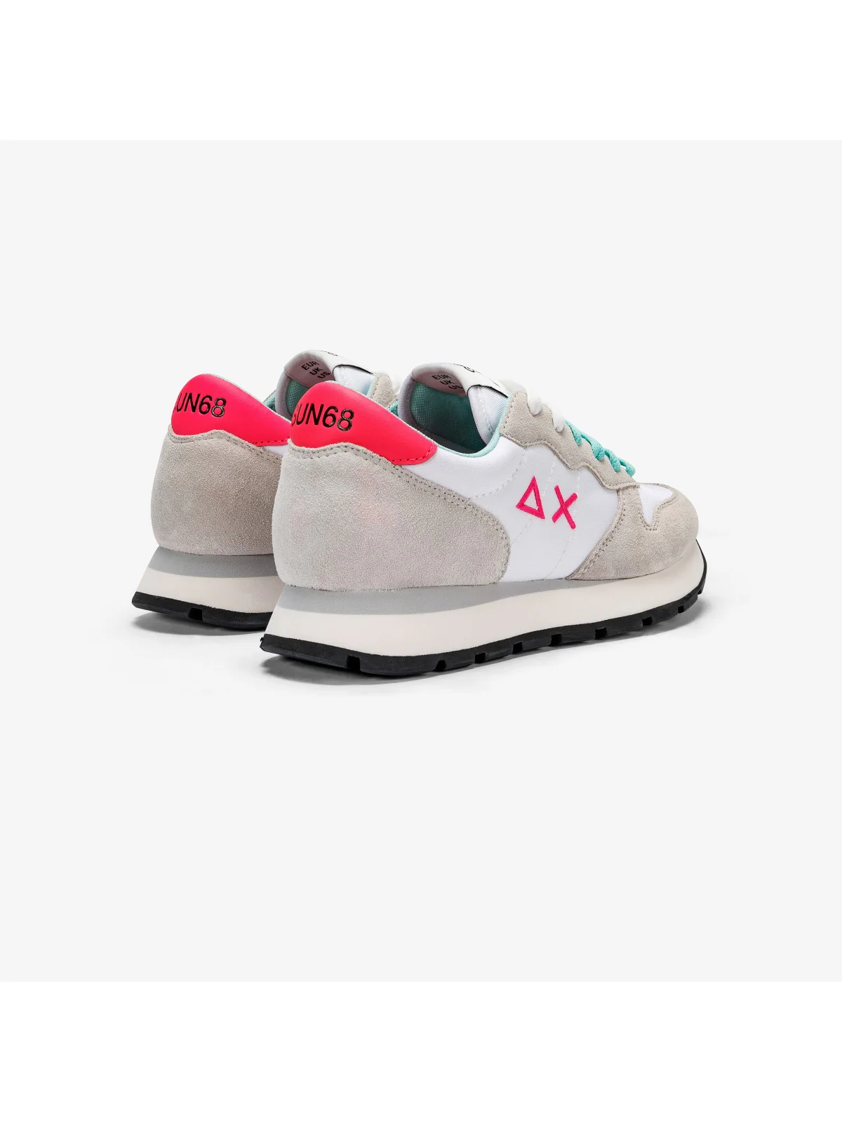 SUN68 Sneaker Donna Ally solid nylon Z34201 01 Bianco - Image 2