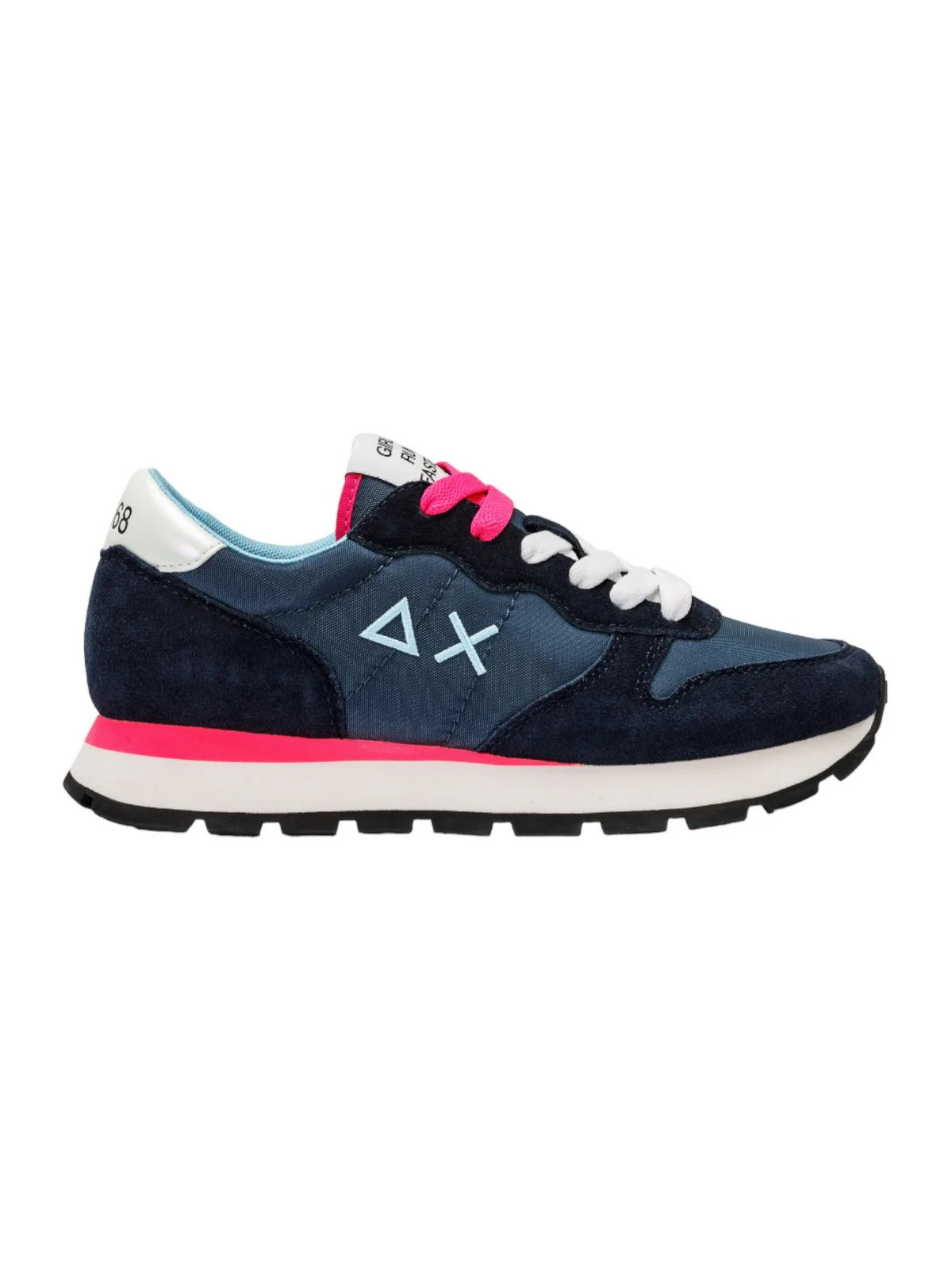 SUN68 Sneaker Donna Ally solid nylon Z34201 07 Blu