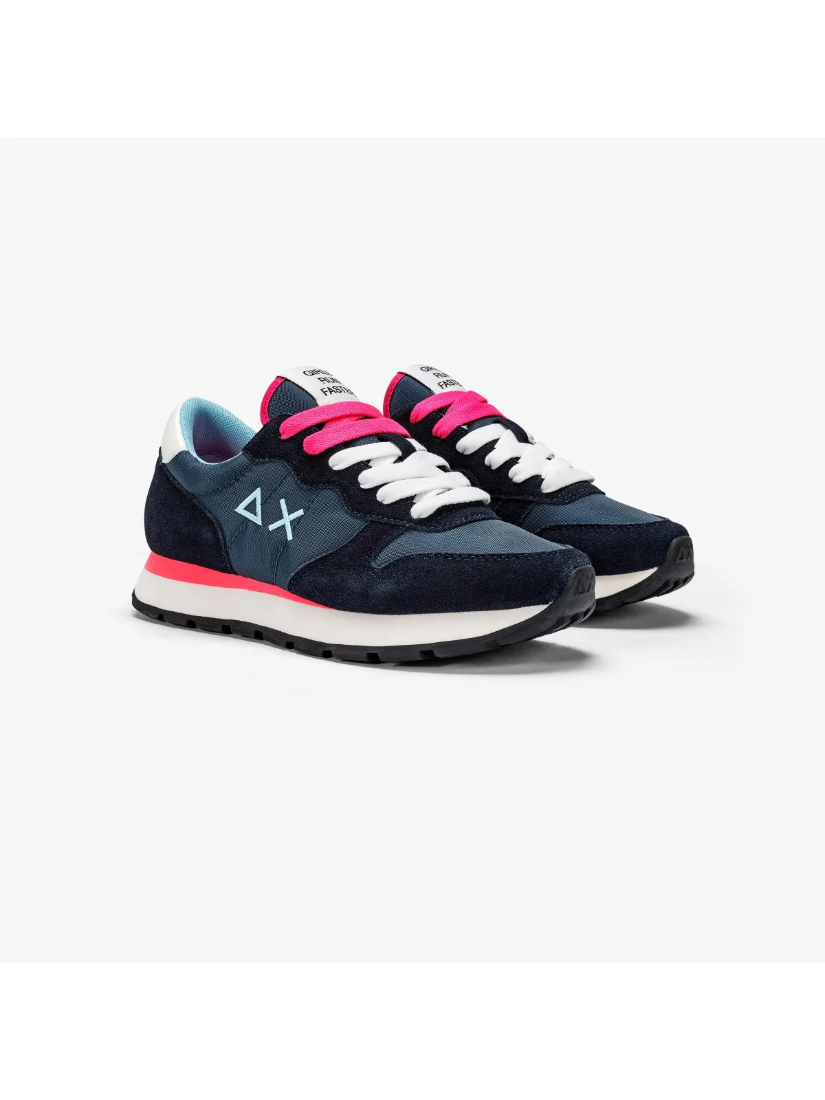 SUN68 Sneaker Donna Ally solid nylon Z34201 07 Blu - Image 2