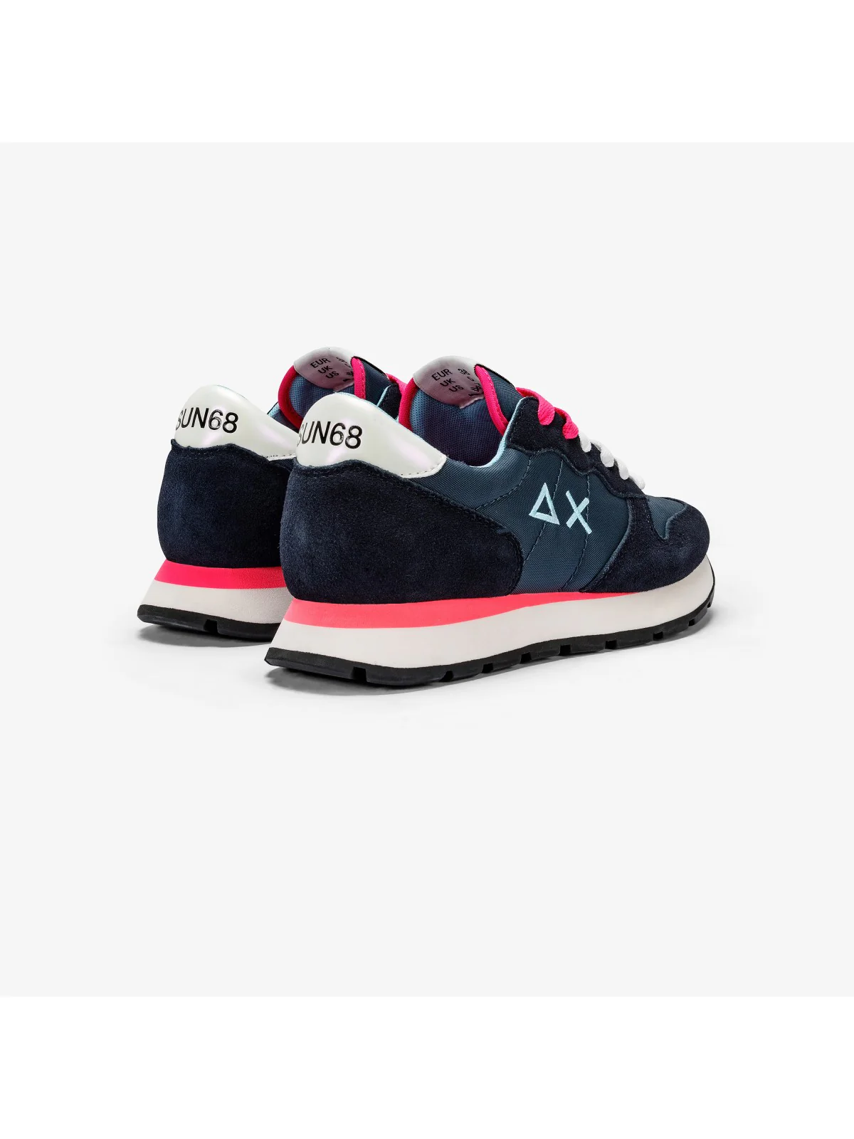 SUN68 Sneaker Donna Ally solid nylon Z34201 07 Blu - Image 3