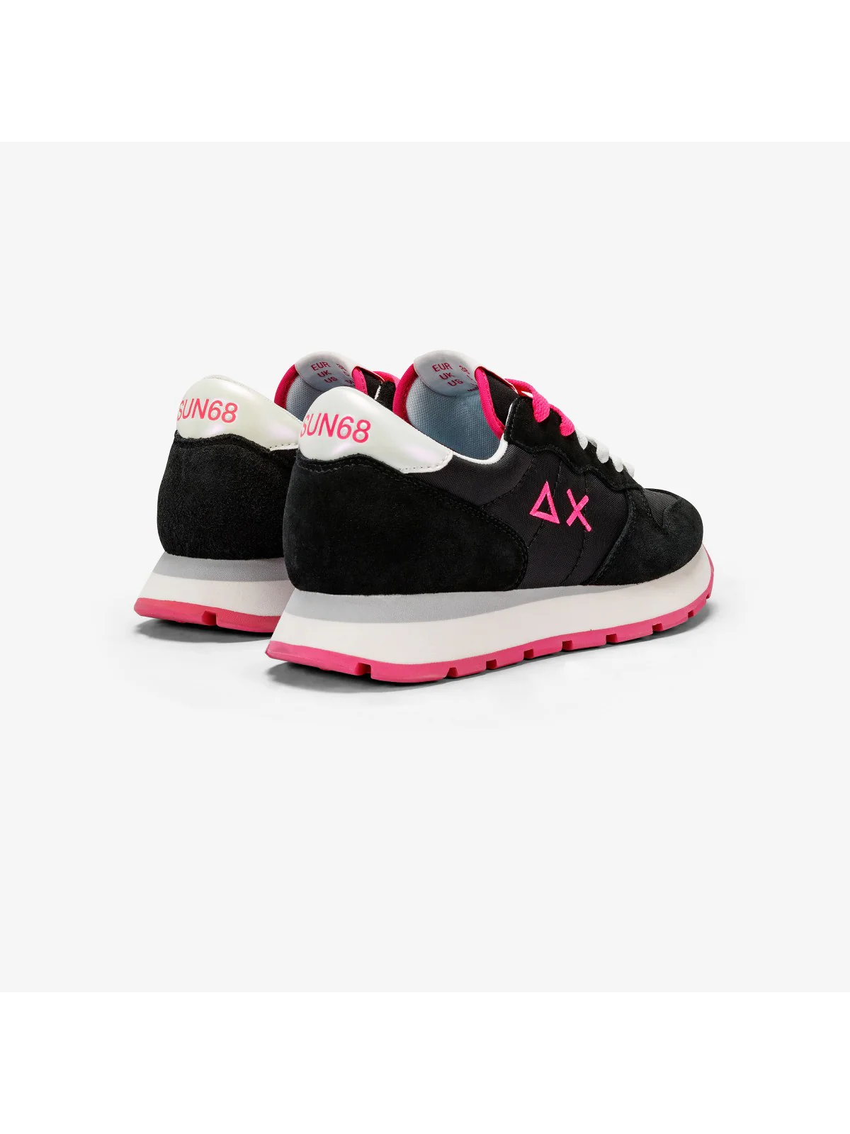 SUN68 Sneaker Donna Ally solid nylon Z34201 11 Nero - Image 3