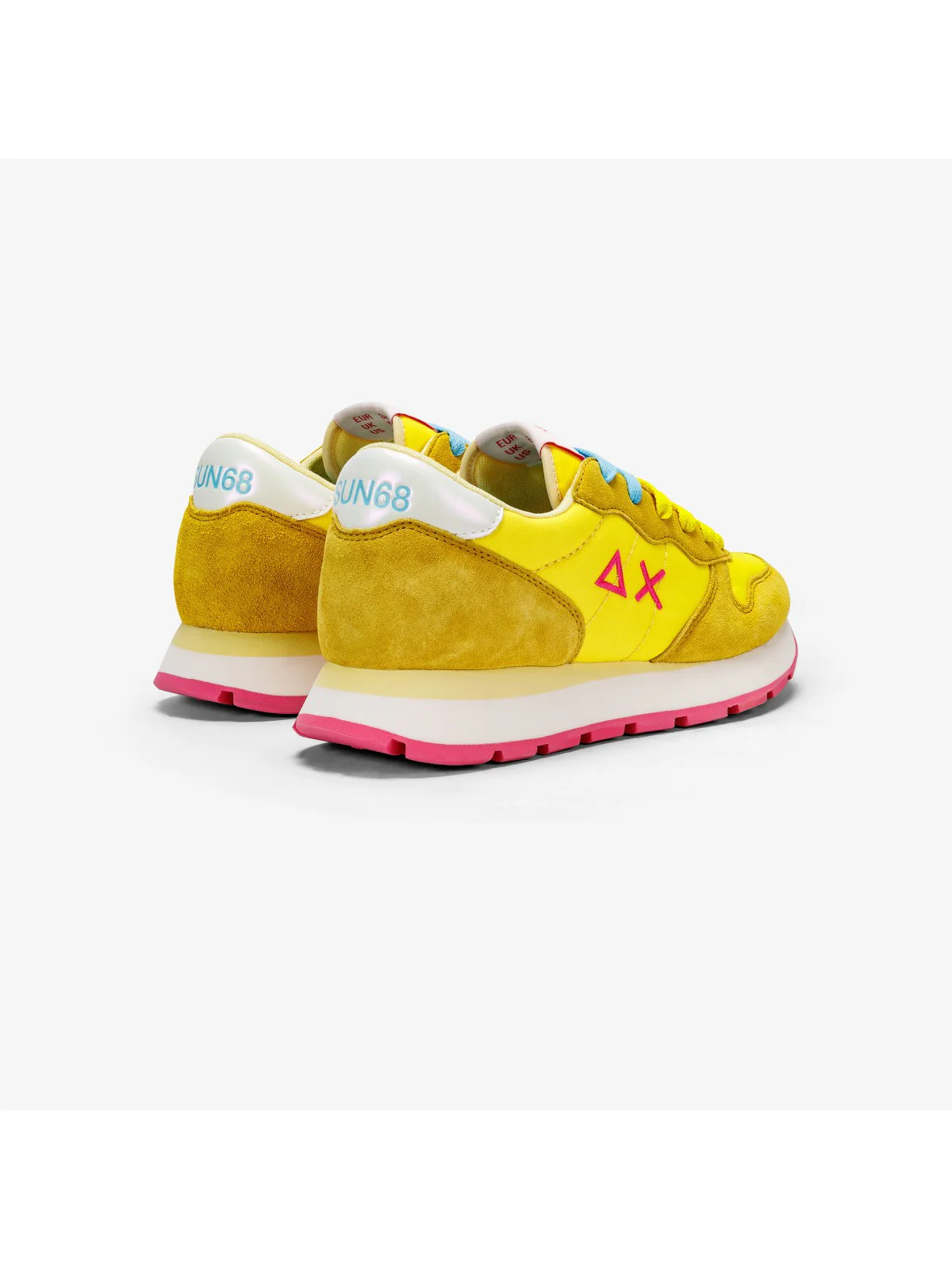 SUN68 Sneaker Donna Ally solid nylon Z34201 23 Giallo - Image 2