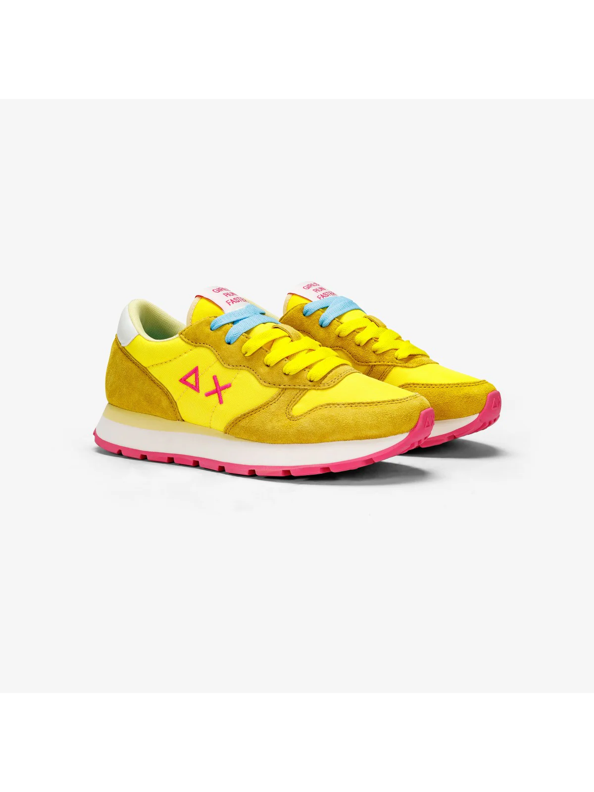 SUN68 Sneaker Donna Ally solid nylon Z34201 23 Giallo - Image 4