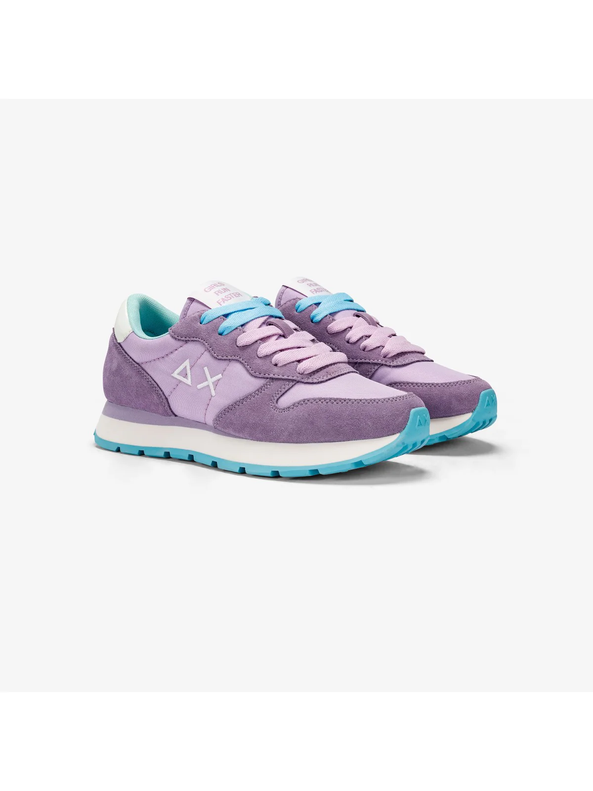 SUN68 Sneaker Donna Ally solid nylon Z34201 24 Viola - Image 3