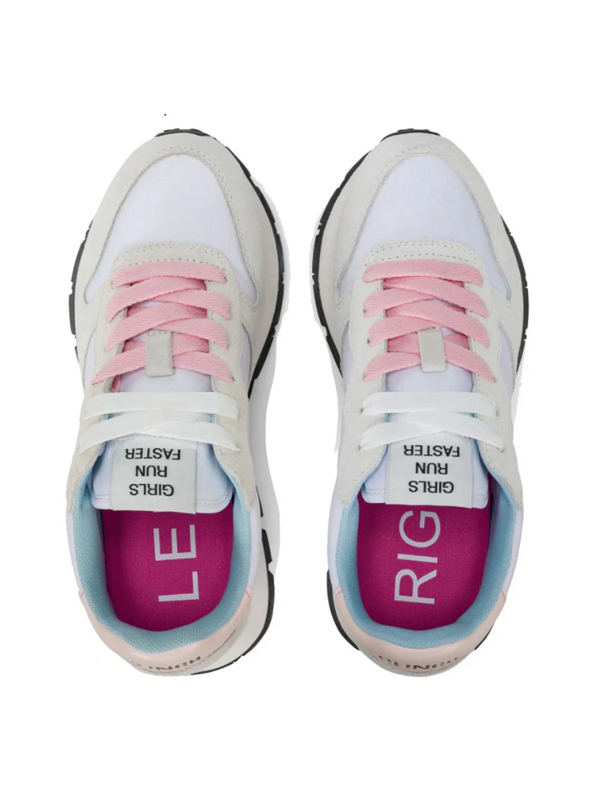 SUN68 Sneaker Donna Ally solid nylon Z35201 01 Bianco - Image 3