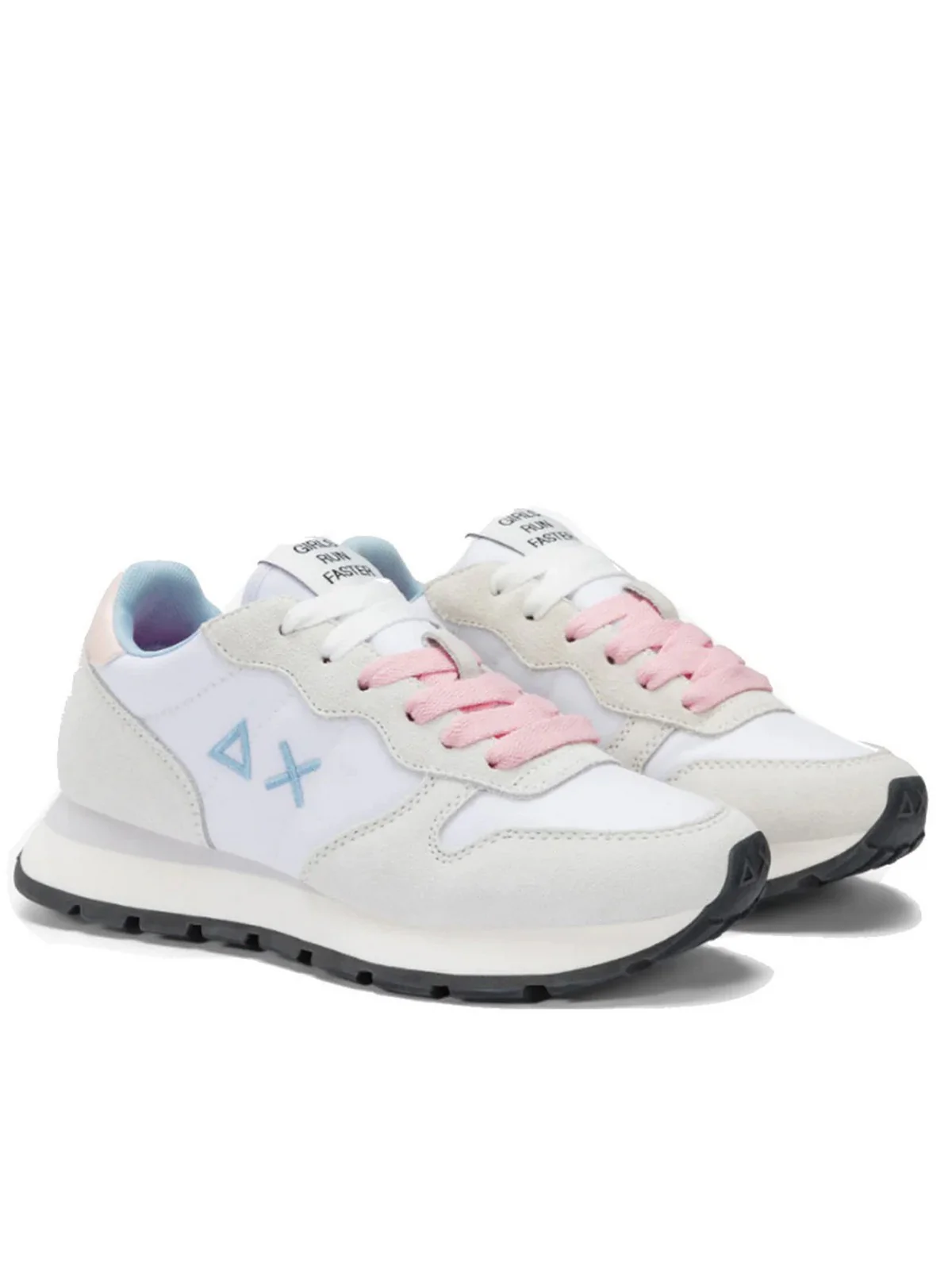 SUN68 Sneaker Donna Ally solid nylon Z35201 01 Bianco - Image 4