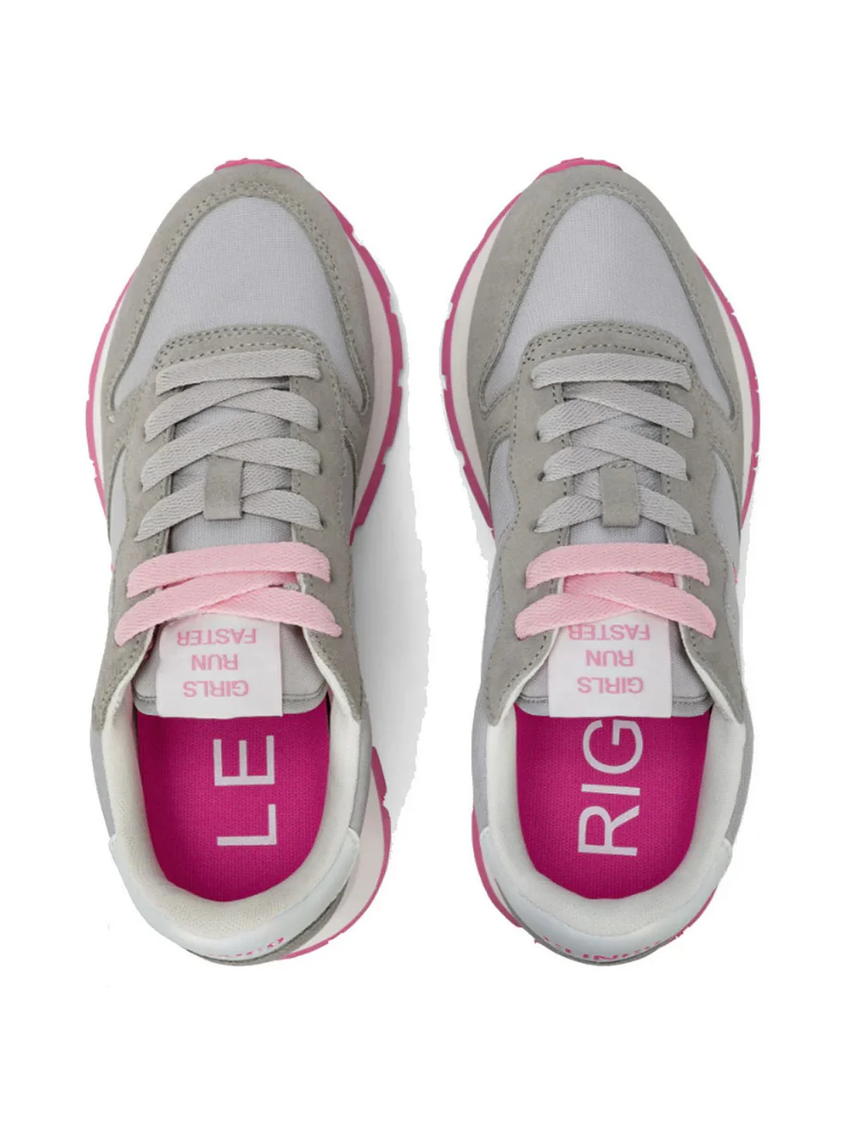 SUN68 Sneaker Donna Ally solid nylon Z35201 06 Grigio - Image 4