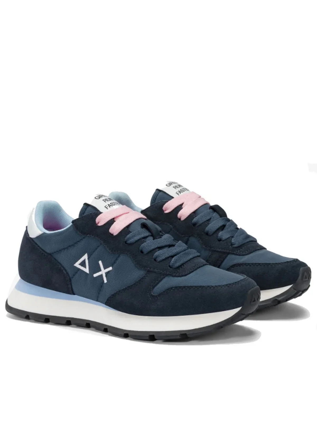 SUN68 Sneaker Donna Ally solid nylon Z35201 07 Blu - Image 2
