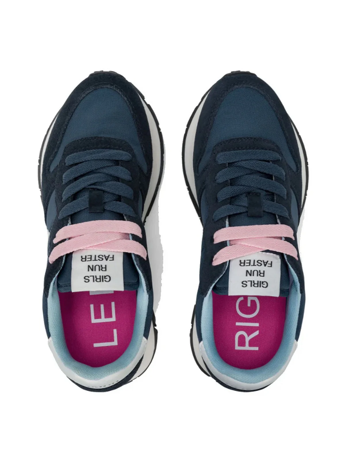 SUN68 Sneaker Donna Ally solid nylon Z35201 07 Blu - Image 4