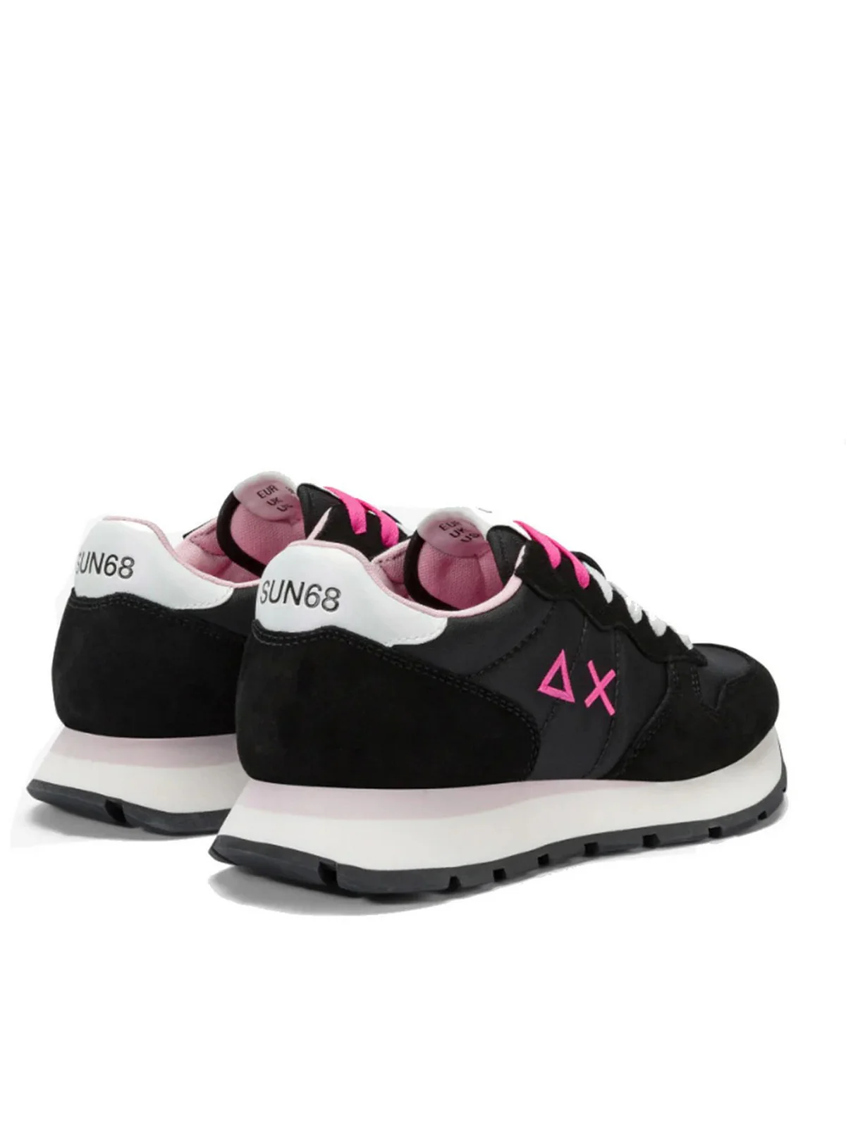 SUN68 Sneaker Donna Ally solid nylon Z35201 11 Nero - Image 3