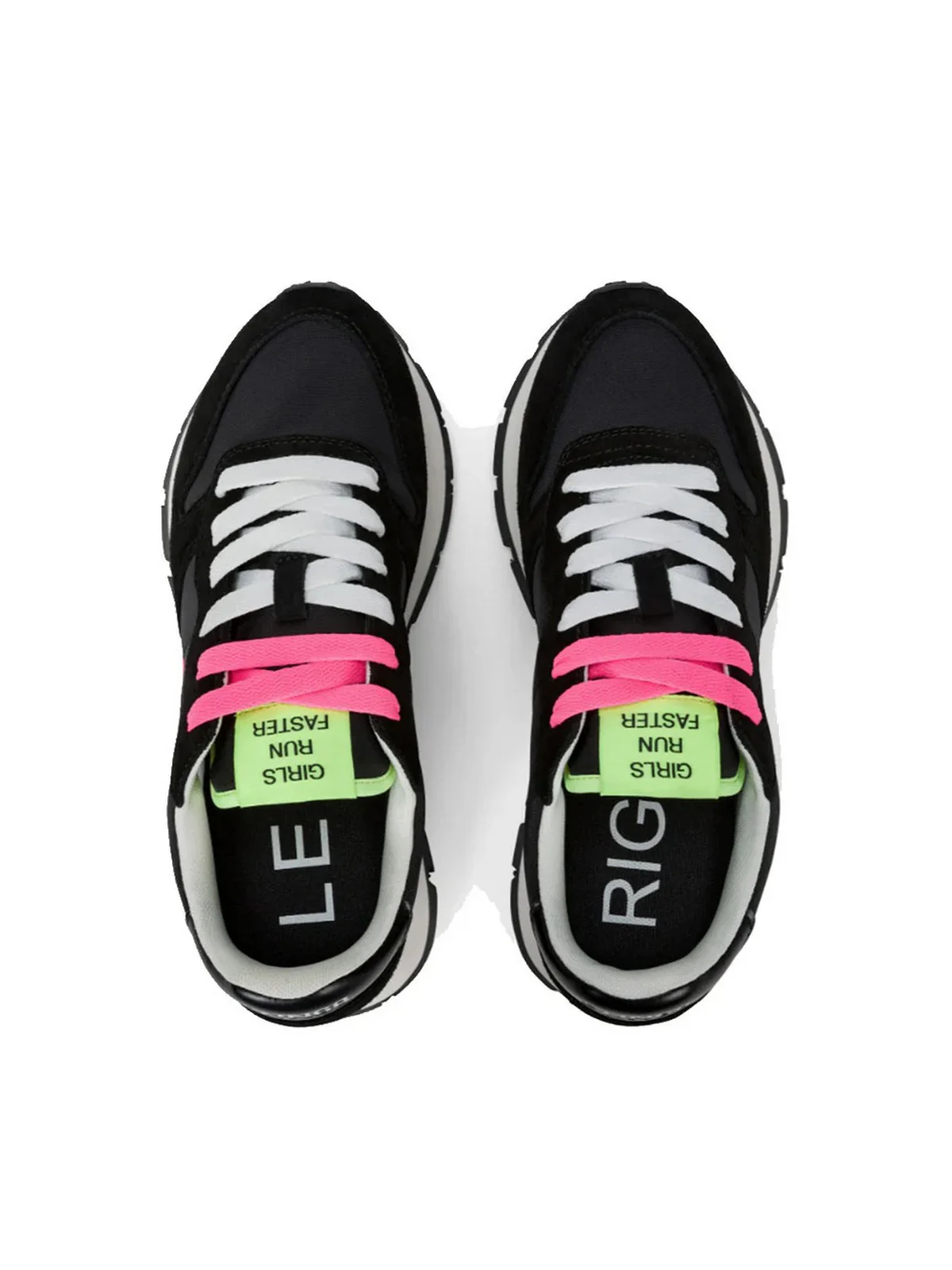 SUN68 Sneaker Donna Ally solid nylon Z35201 1162 Nero - Image 4