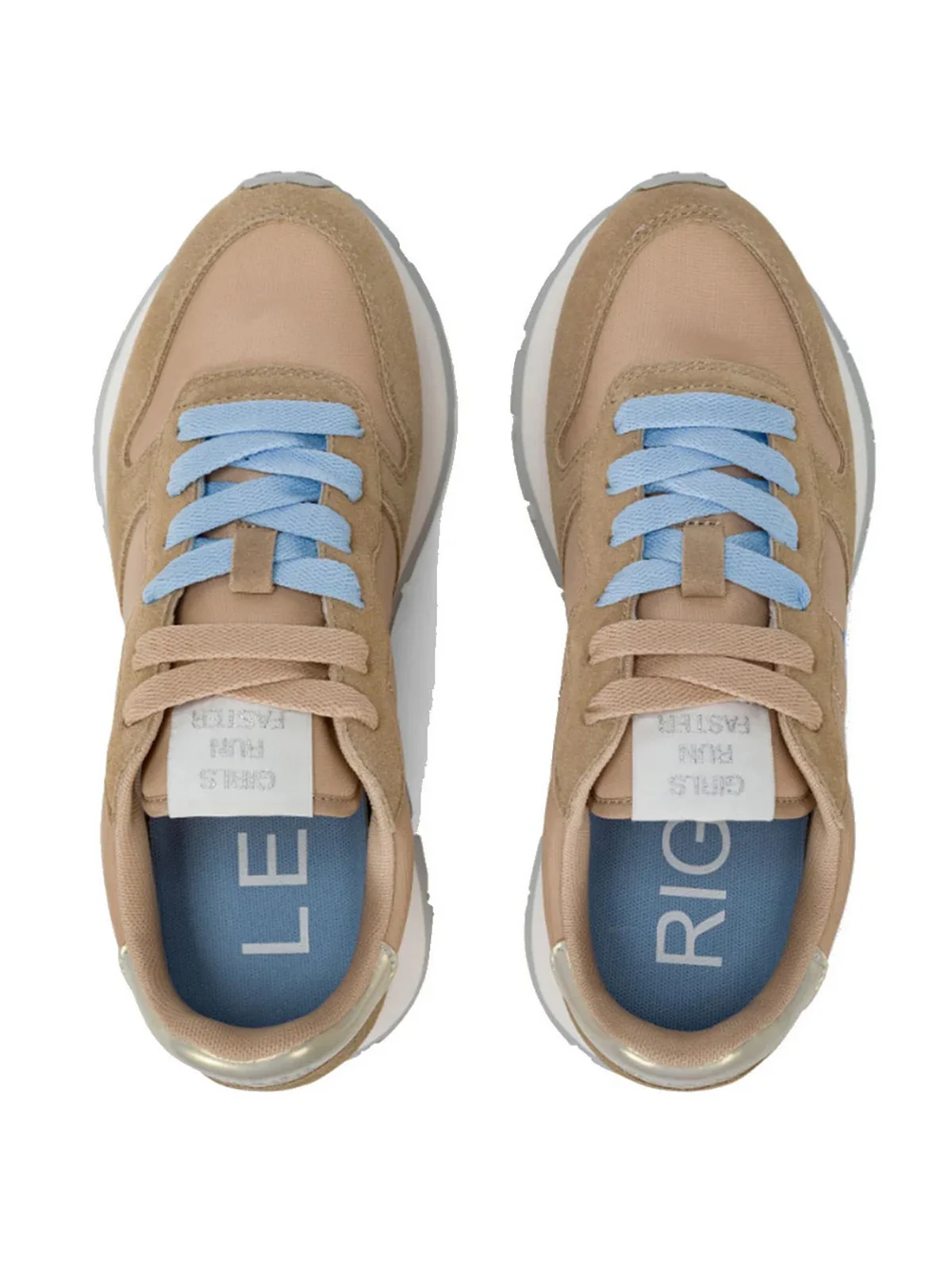 SUN68 Sneaker Donna Ally solid nylon Z35201 16 Beige - Image 4