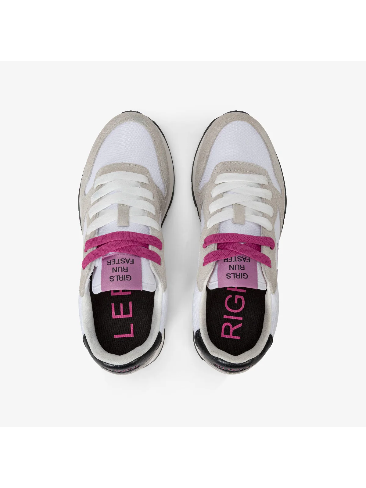 SUN68 Sneaker Donna Ally solid nylon Z44201 01 Bianco - Image 2