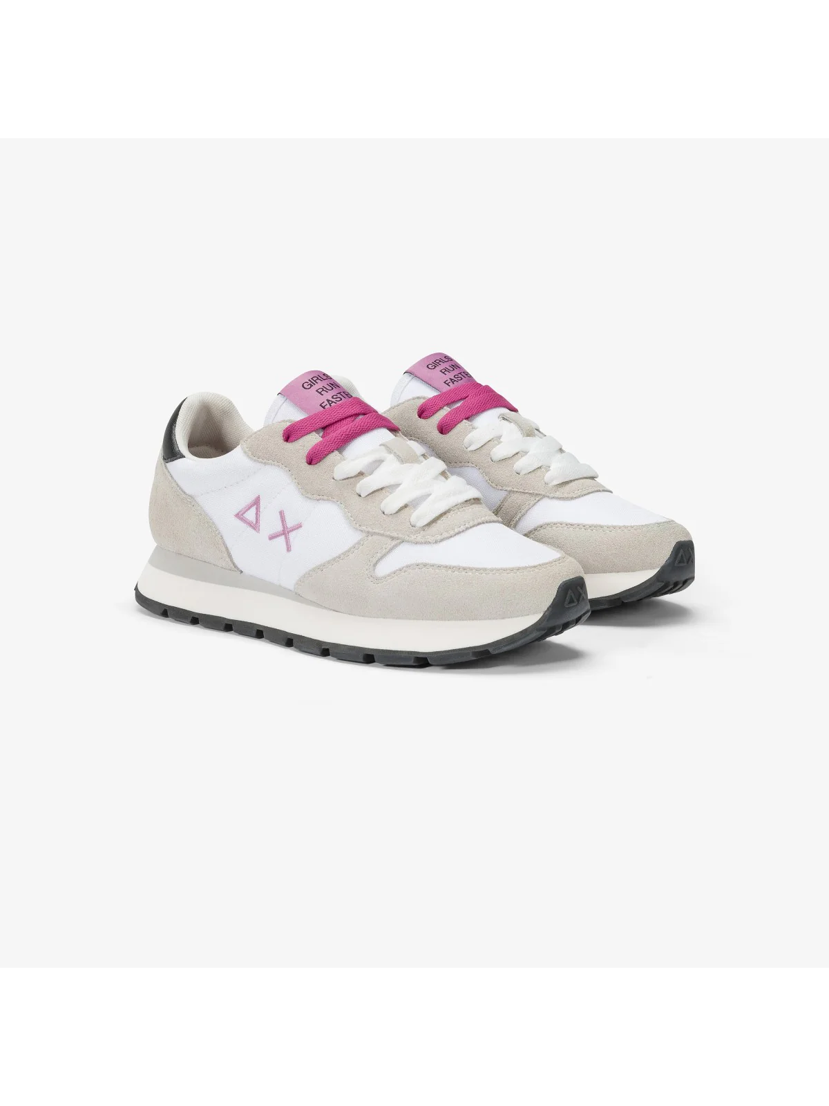 SUN68 Sneaker Donna Ally solid nylon Z44201 01 Bianco - Image 4