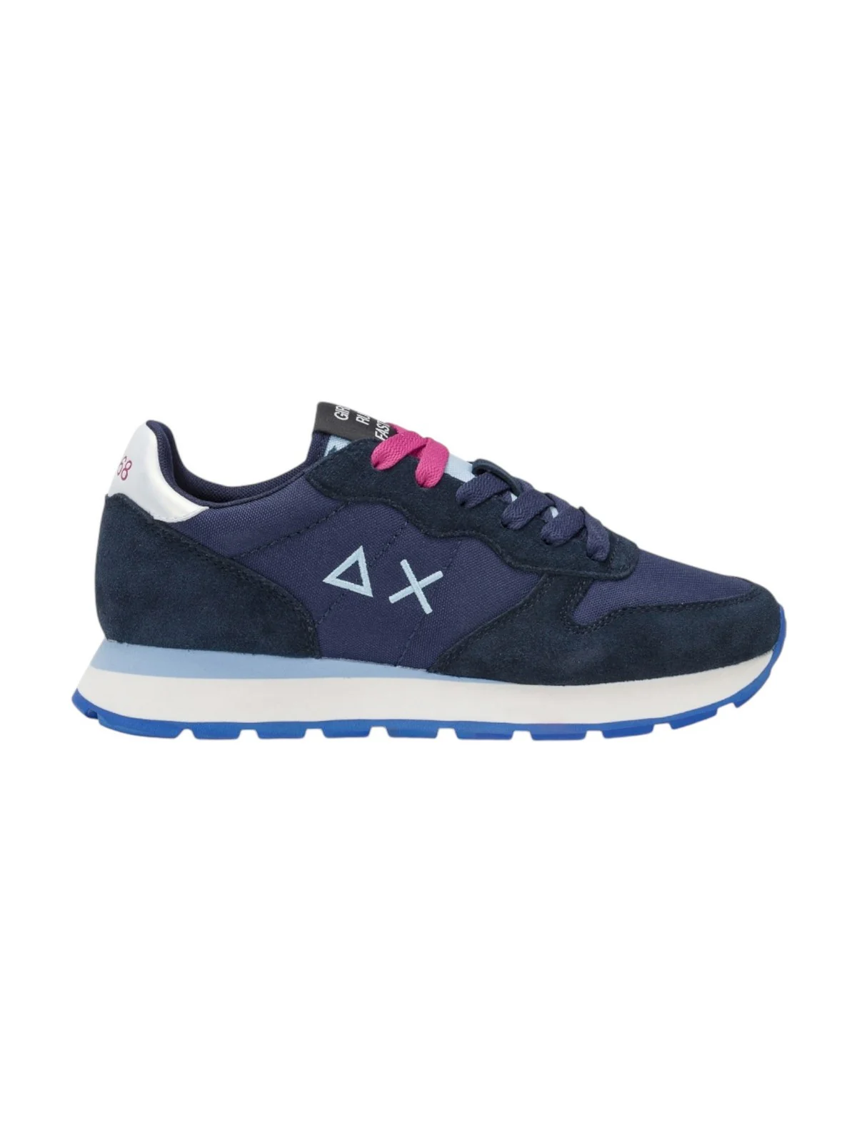 SUN68 Sneaker Donna Ally solid nylon Z44201 07 Blu