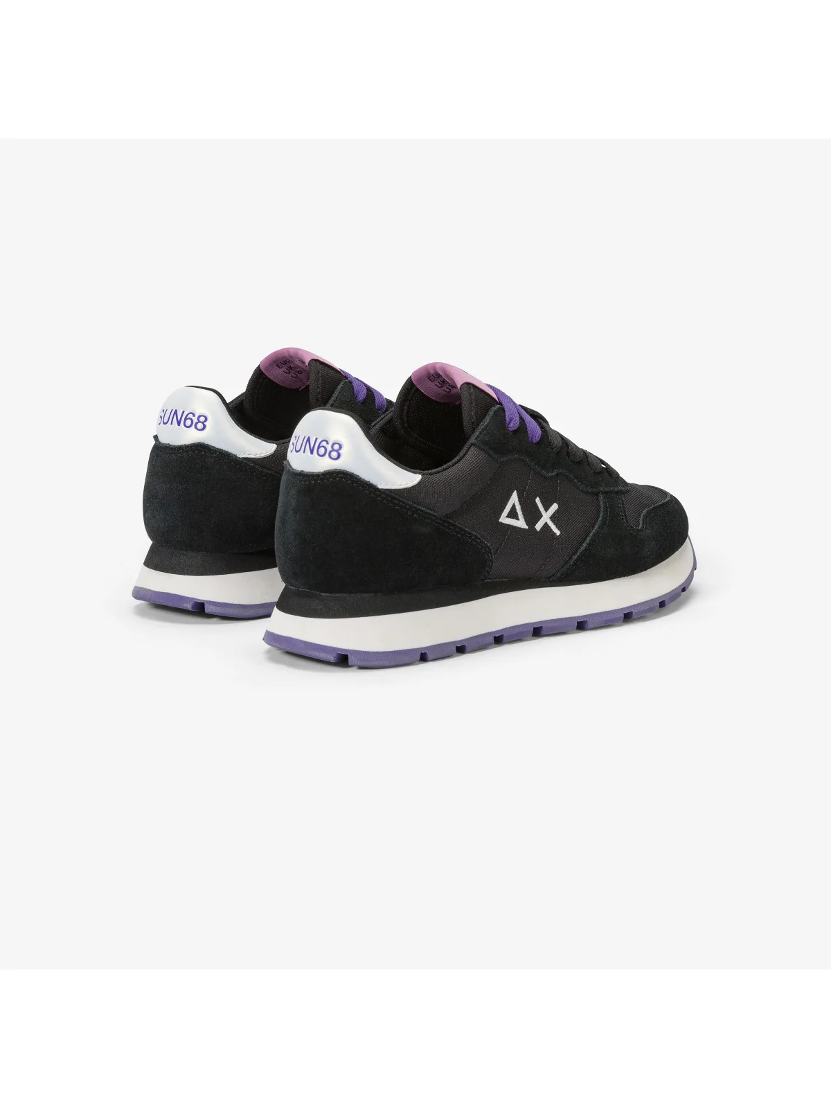 SUN68 Sneaker Donna Ally solid nylon Z44201 11 Nero - Image 3