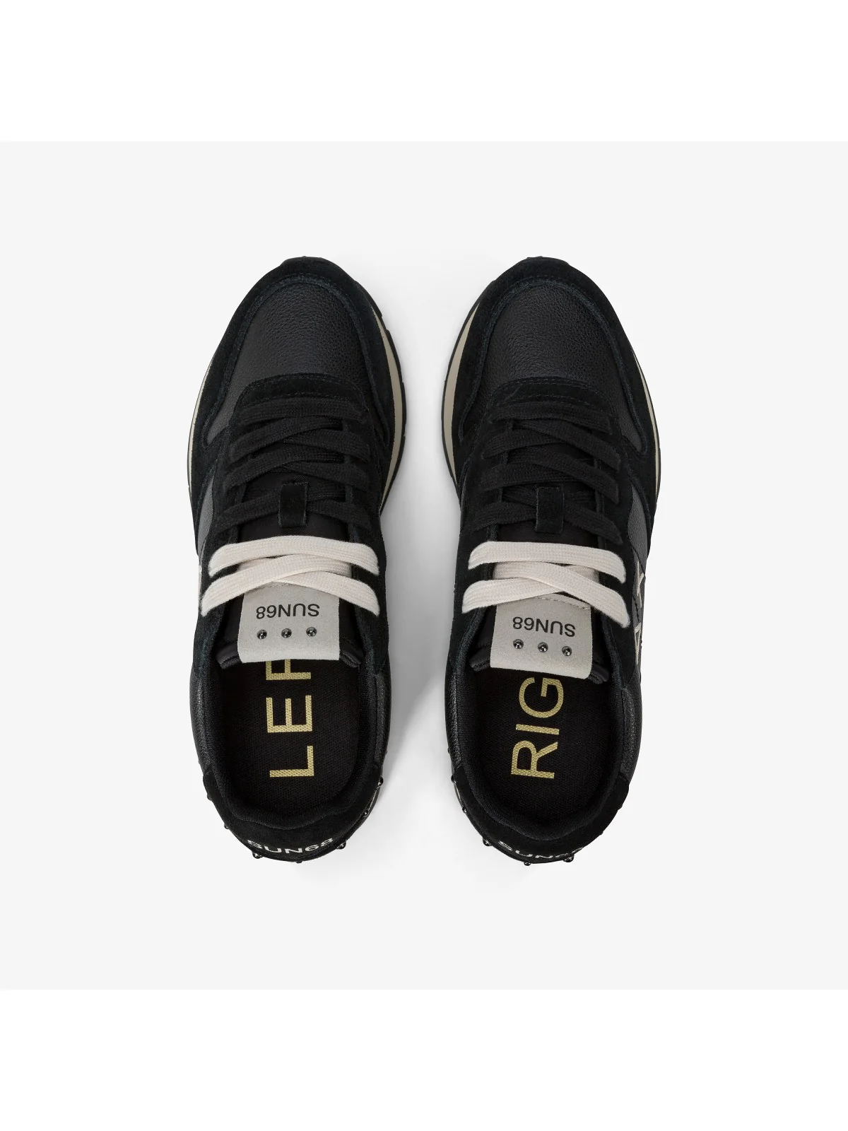 SUN68 Sneaker Donna Ally studs Z44206 11 Nero - Image 2