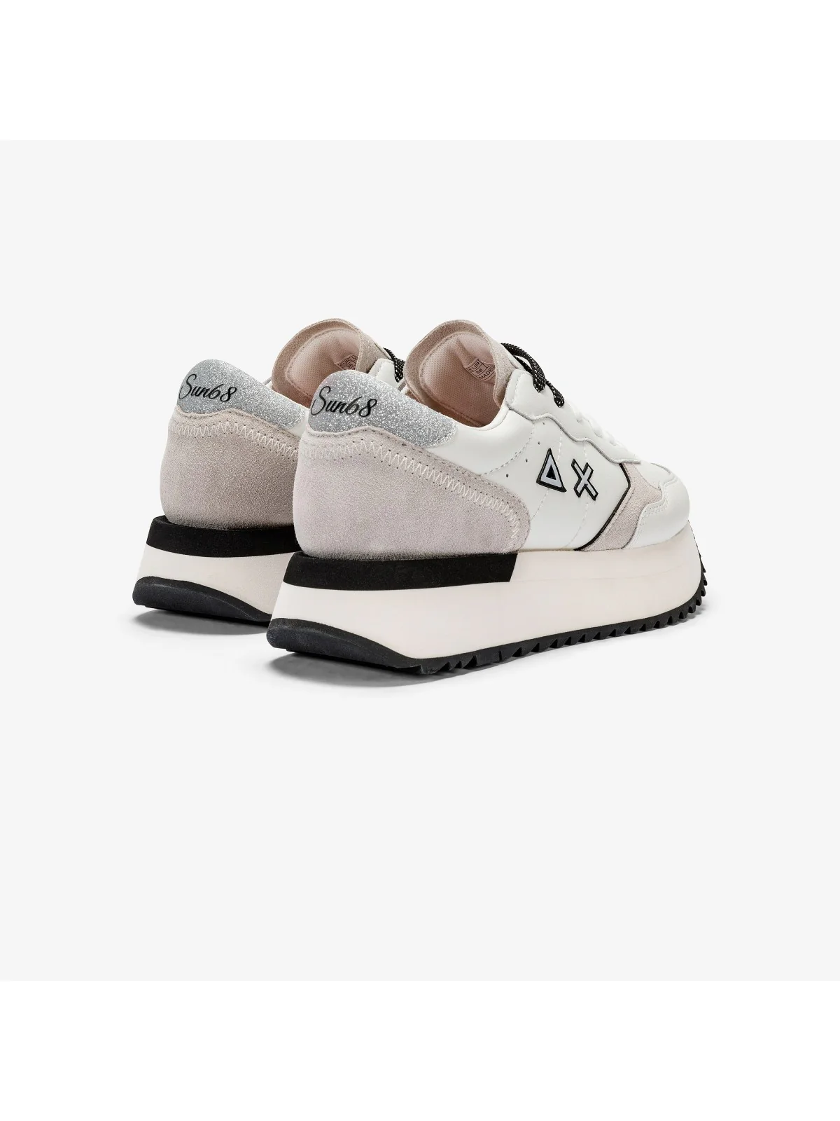 SUN68 Sneaker Donna Big Ally Z34207 31 Bianco - Image 4