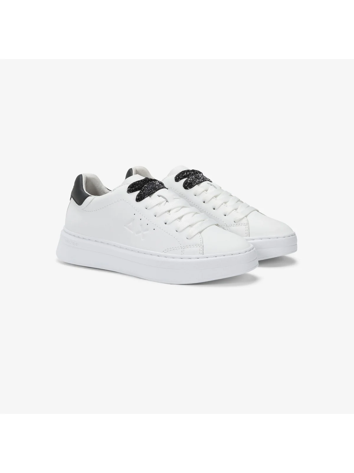 SUN68 Sneaker Donna Grace leather Z35226 0111 Bianco - Image 4