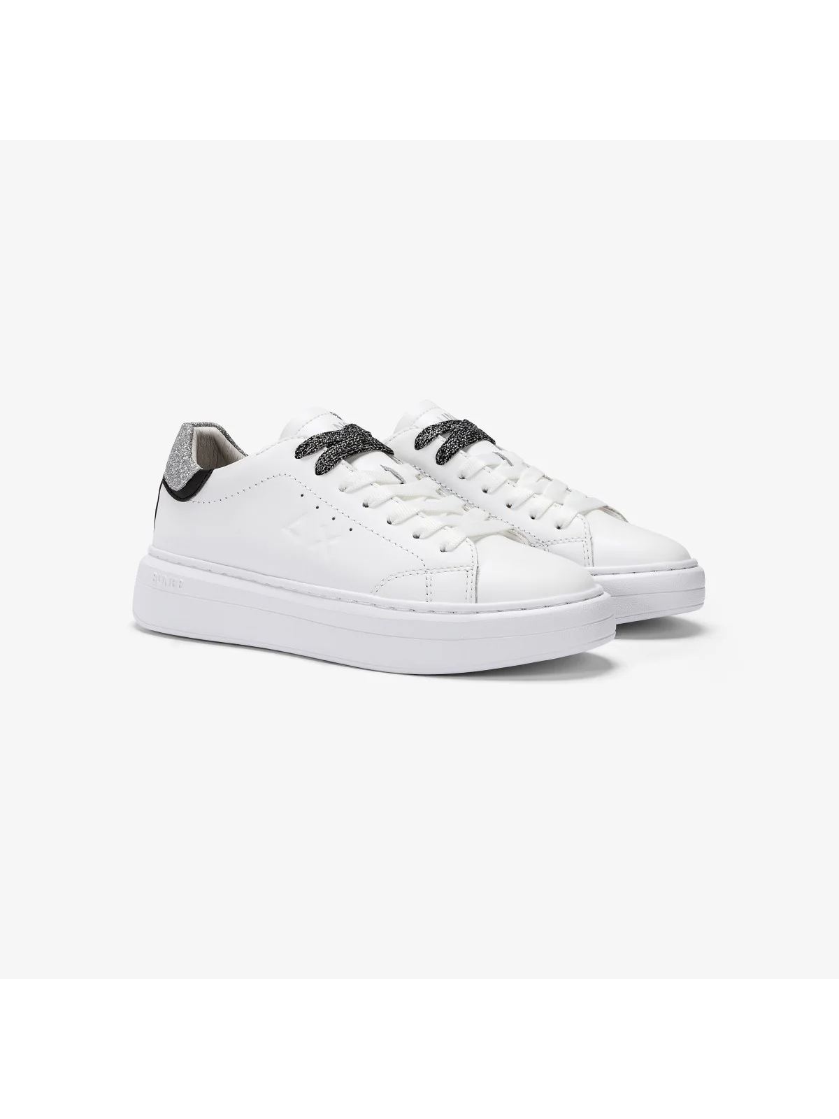 SUN68 Sneaker Donna Grace leather Z43225 0144 Bianco - Image 2