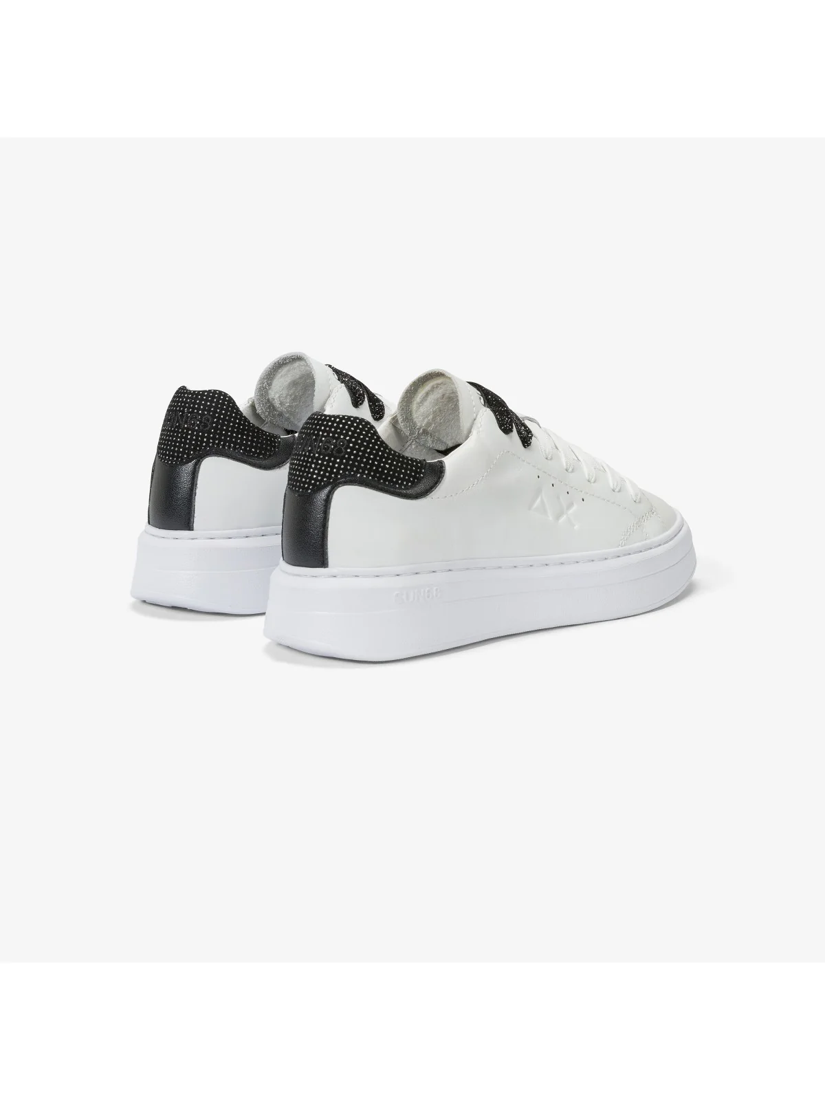 SUN68 Sneaker Donna Grace leather Z44225 0111 Bianco - Image 3