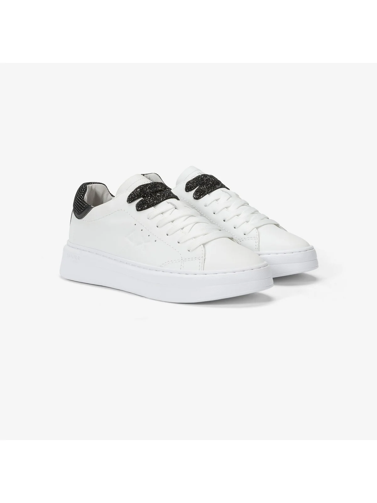 SUN68 Sneaker Donna Grace leather Z44225 0111 Bianco - Image 4