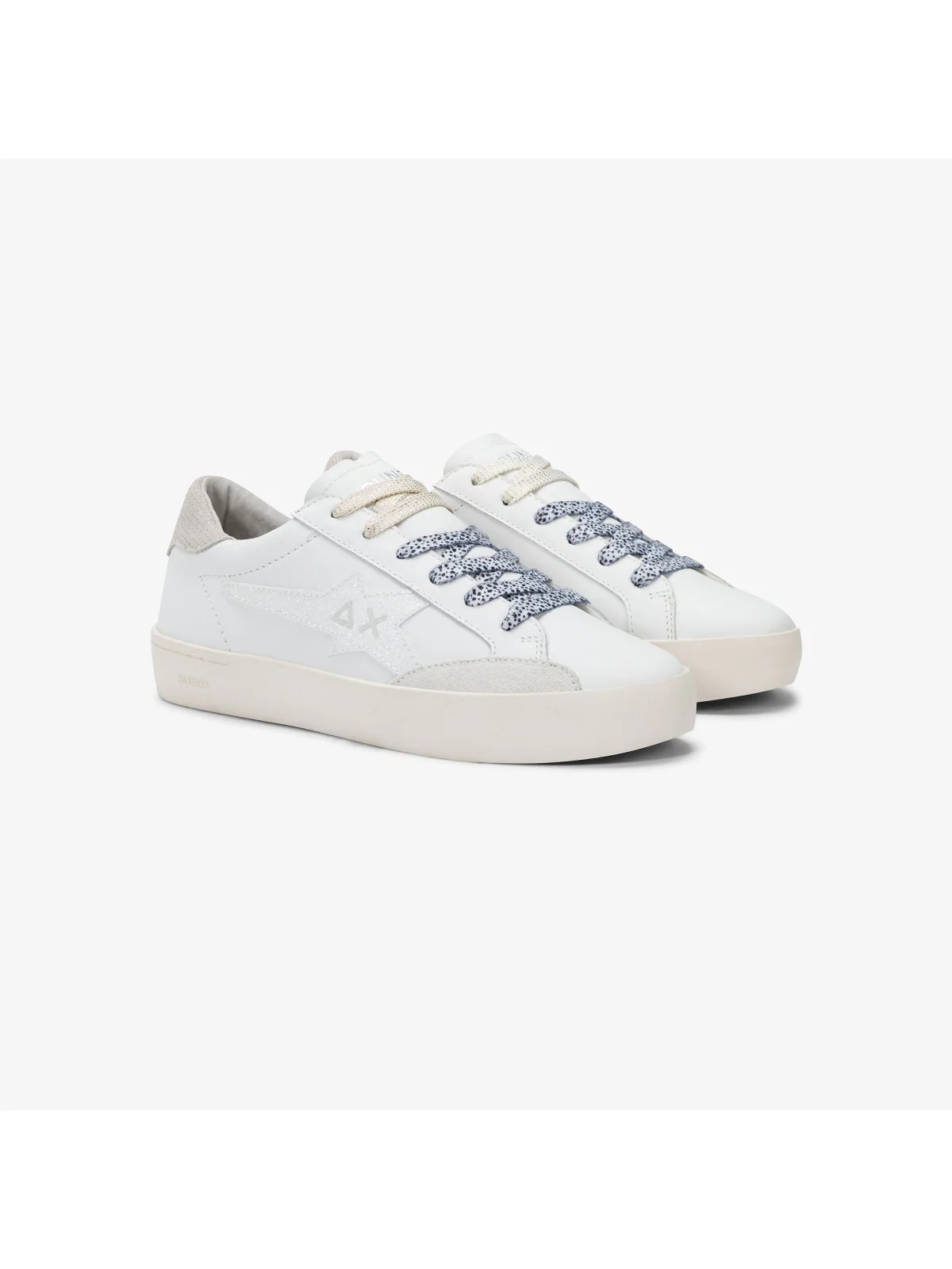 SUN68 Sneaker Donna Katy Leather Z35225 01 Bianco - Image 2