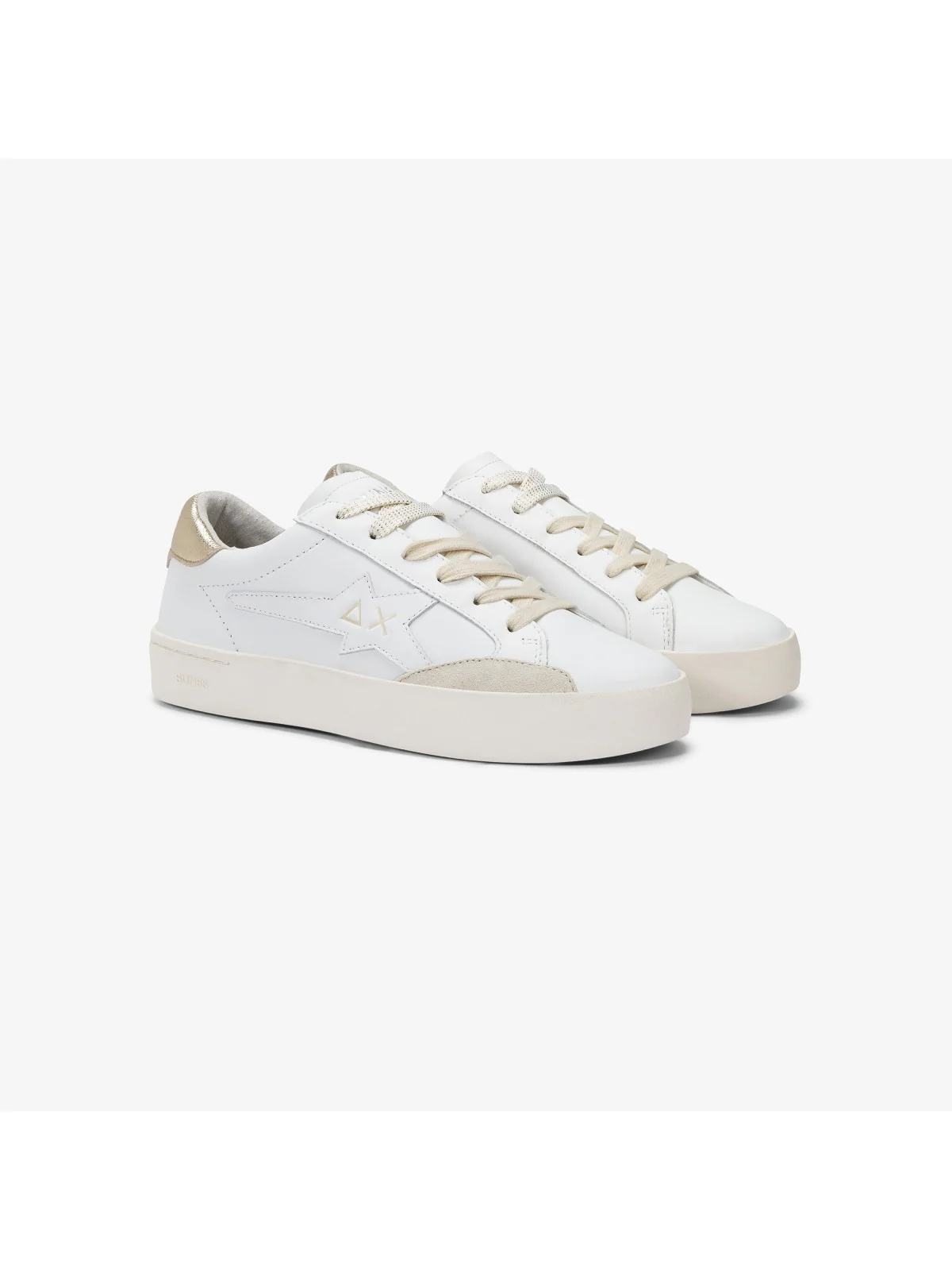 SUN68 Sneaker Donna Katy Leather Z35225 0143 Bianco - Image 2
