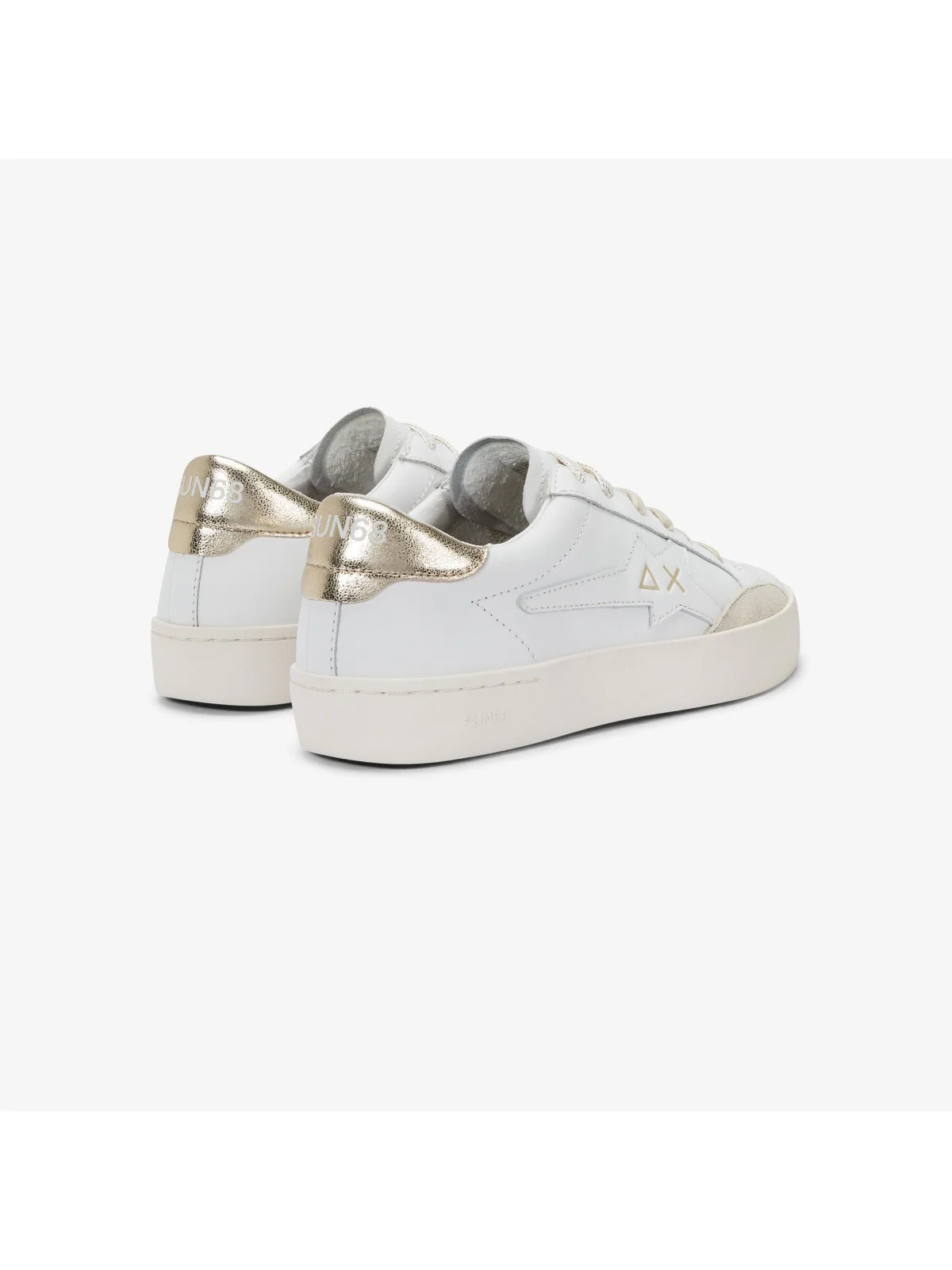 SUN68 Sneaker Donna Katy Leather Z35225 0143 Bianco - Image 3