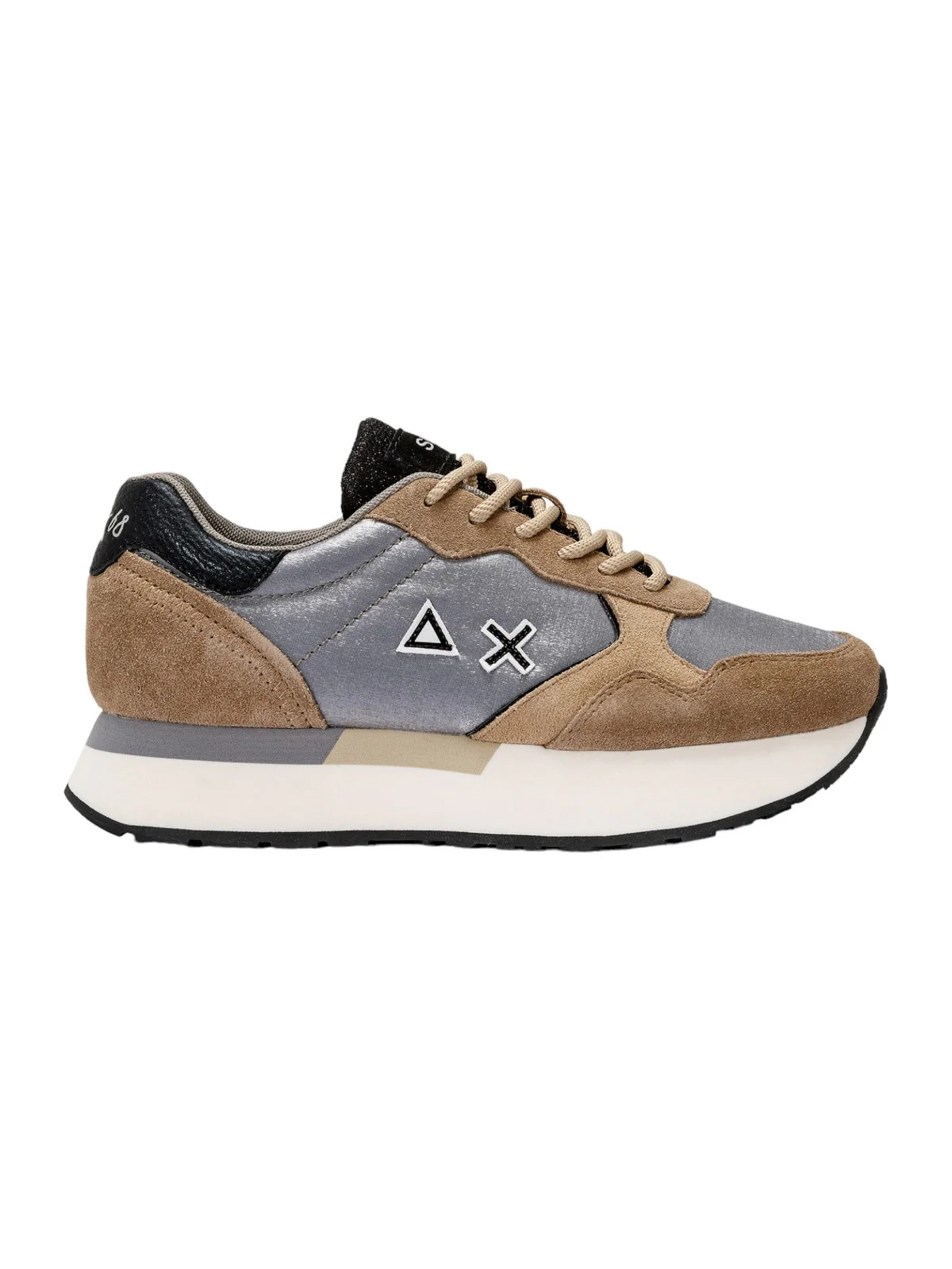 SUN68 Sneaker Donna Kelly solid Z43216 4477 Argento
