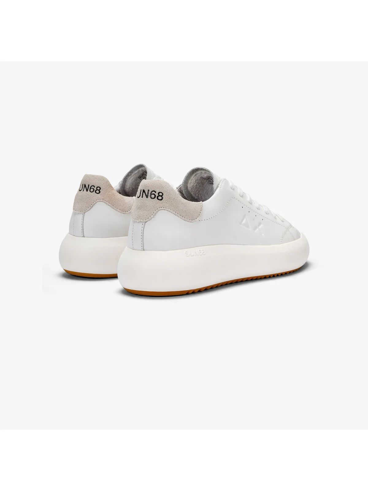 SUN68 Sneaker Uomo Big Boy Classic Z34138 01 Bianco - Image 3