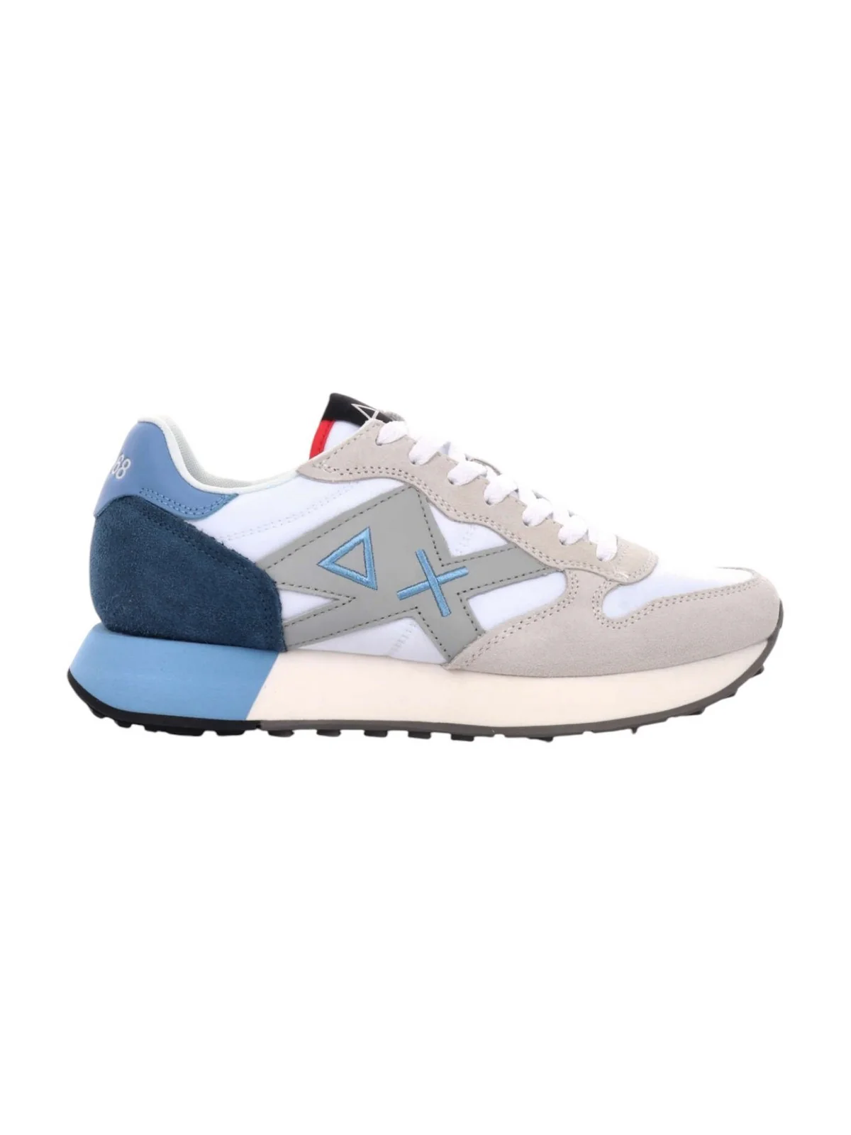 SUN68 Sneaker Uomo JAKI 2.0 SOLID Z35111 01 Bianco