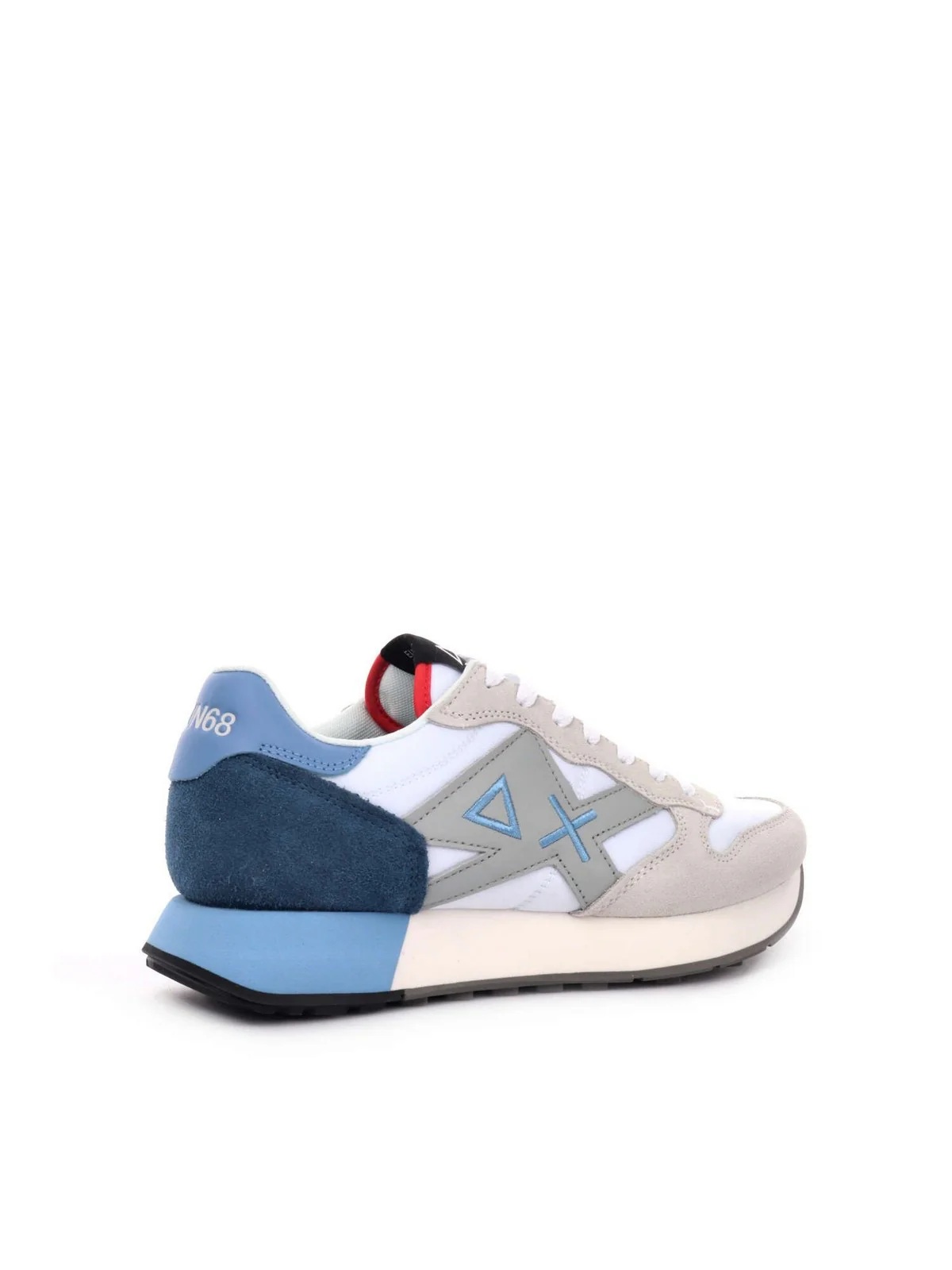 SUN68 Sneaker Uomo JAKI 2.0 SOLID Z35111 01 Bianco - Image 3