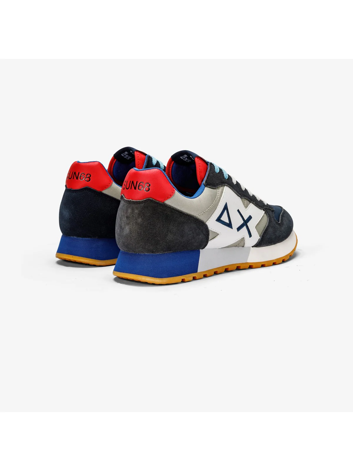 SUN68 Sneaker Uomo Jaki bicolor Z34112 0706 Blu - Image 2
