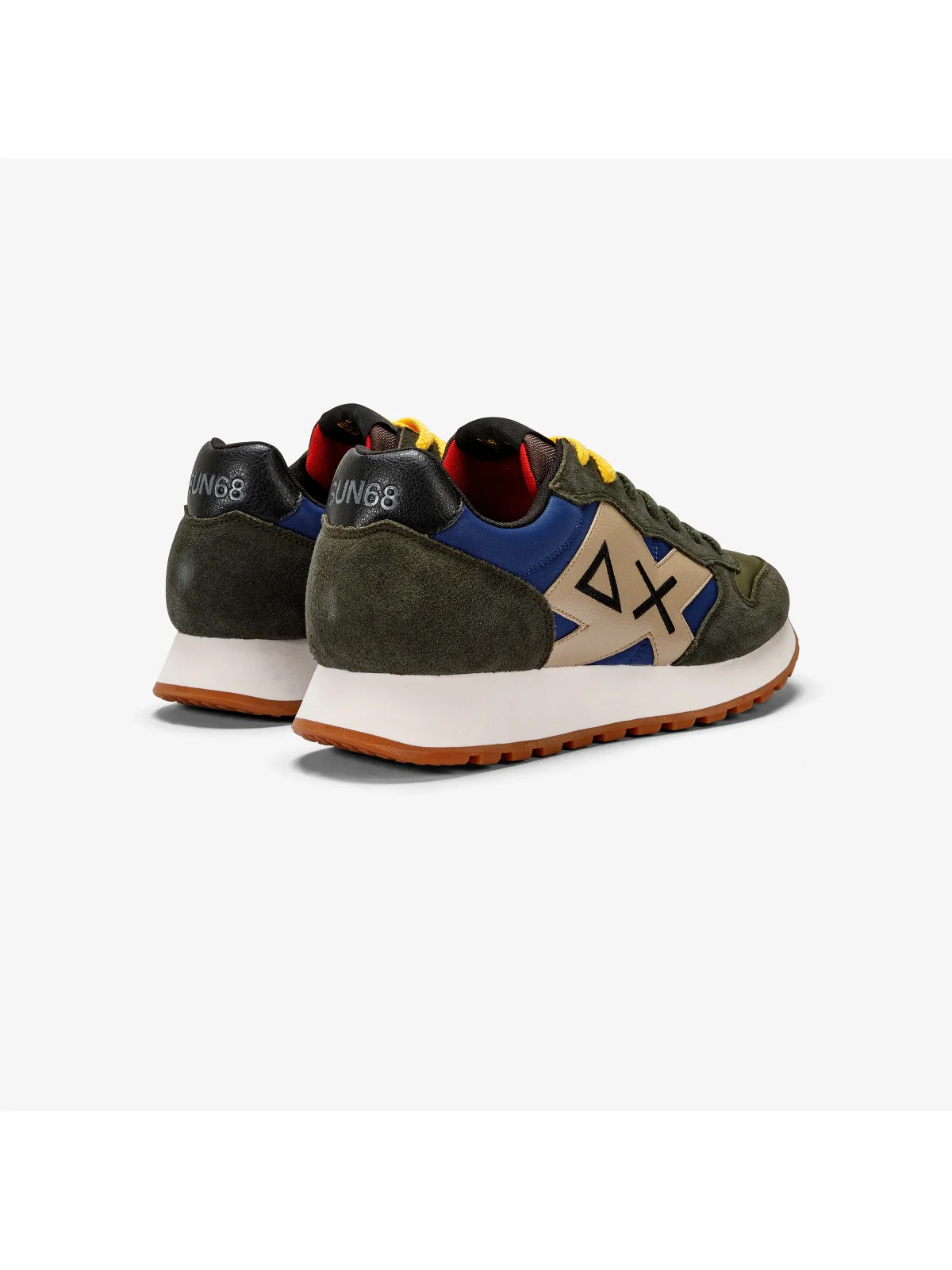 SUN68 Sneaker Uomo Jaki bicolor Z43114 0774 Blu - Image 3