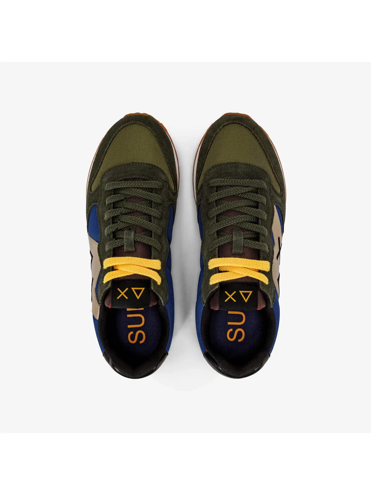 SUN68 Sneaker Uomo Jaki bicolor Z43114 0774 Blu - Image 4