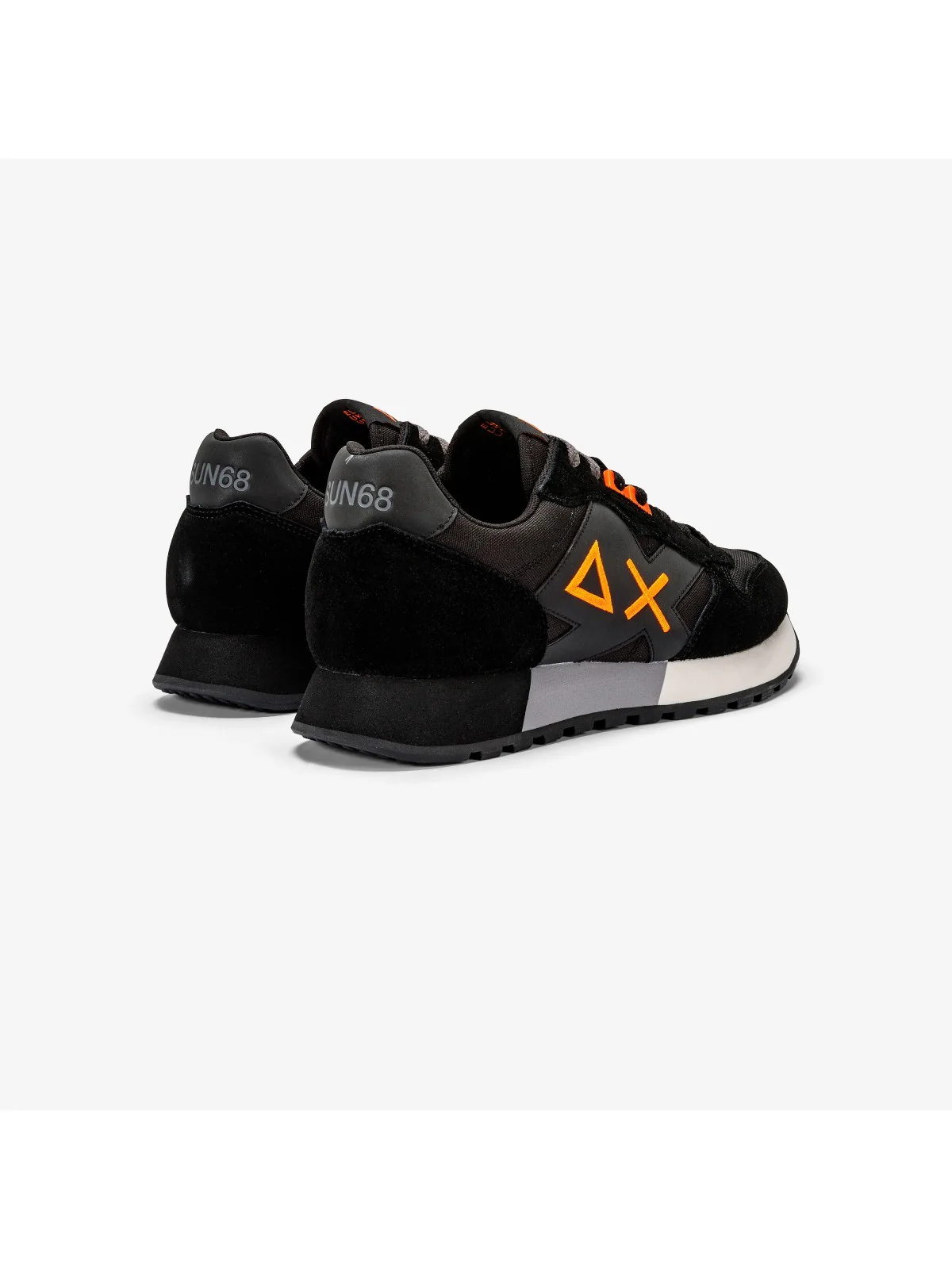SUN68 Sneaker Uomo Jaki fluo Z43115 11 Nero - Image 3