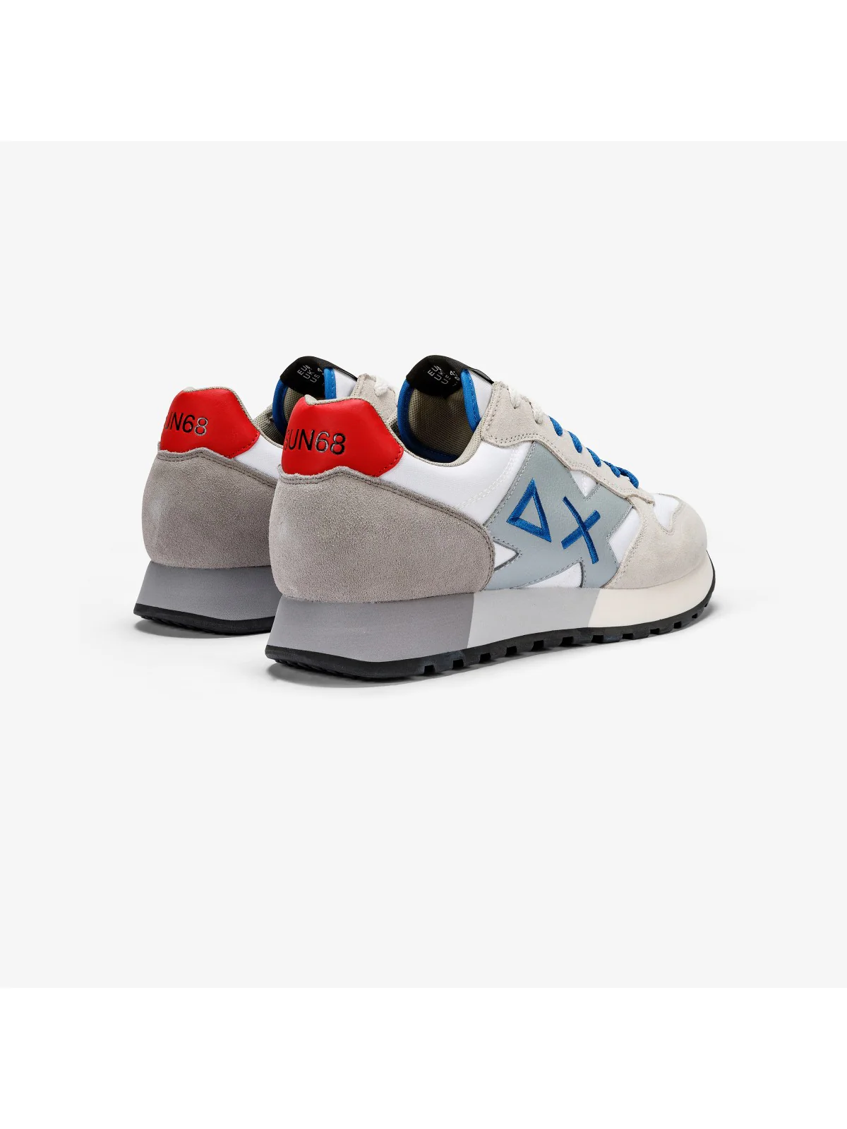 SUN68 Sneaker Uomo Jaki Solid Z34111 01 Bianco - Image 4