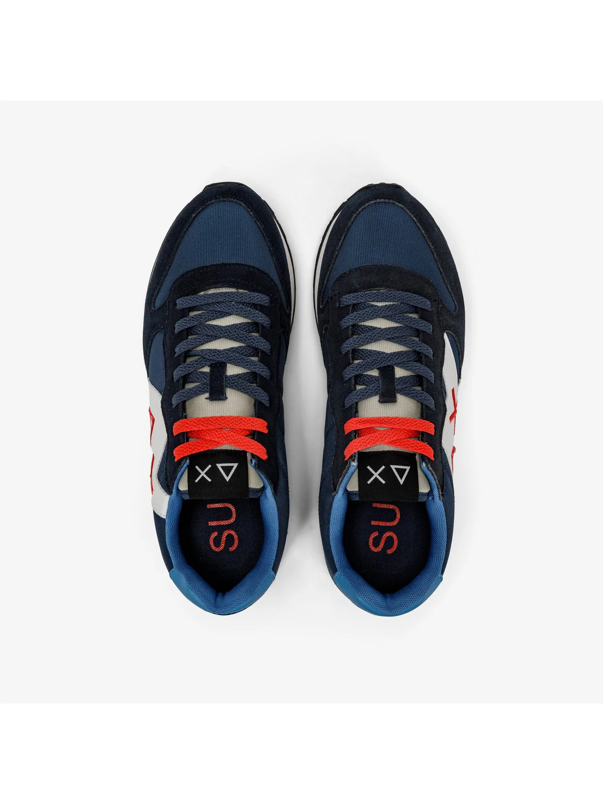 SUN68 Sneaker Uomo Jaki Solid Z34111 07 Blu - Image 2