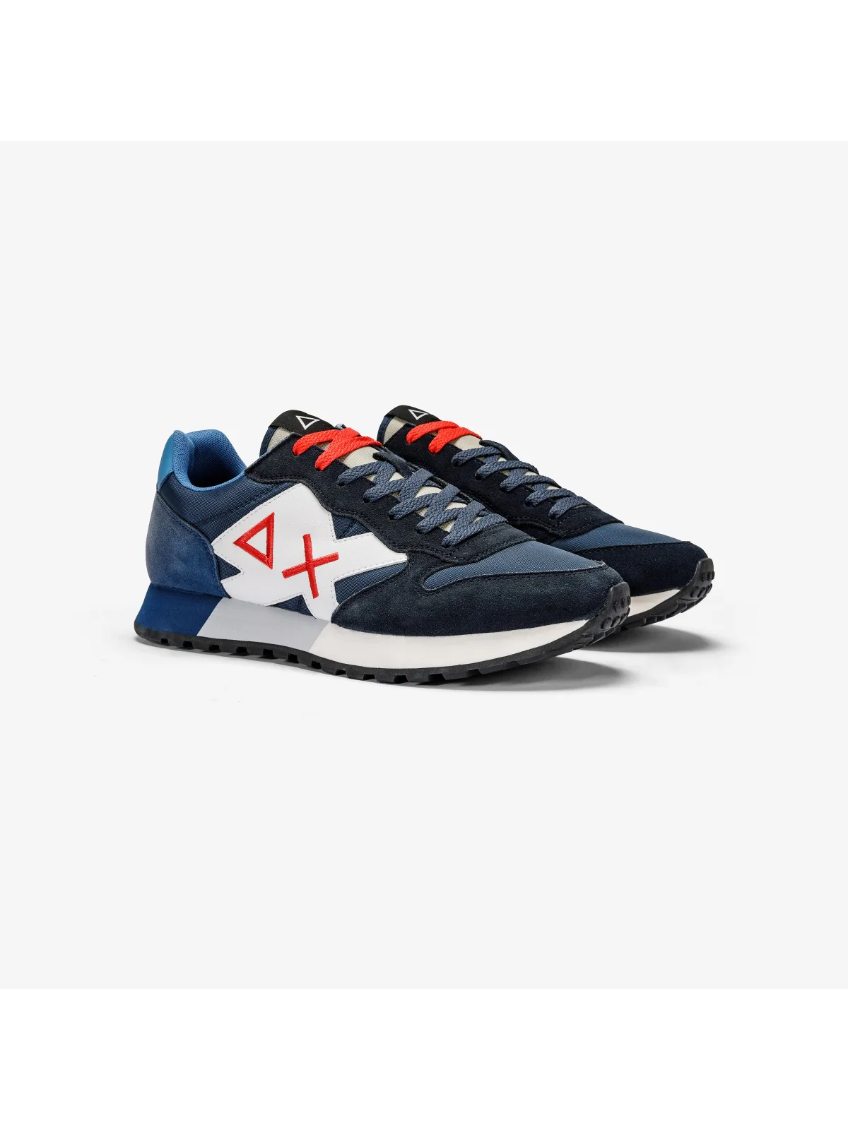 SUN68 Sneaker Uomo Jaki Solid Z34111 07 Blu - Image 3