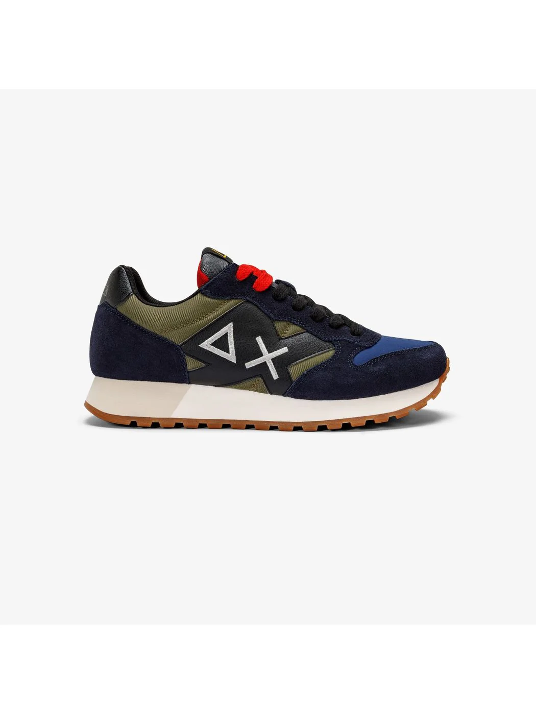 SUN68 Sneaker Uomo Jaxi bicolor Z42114 7407 Verde - Image 2