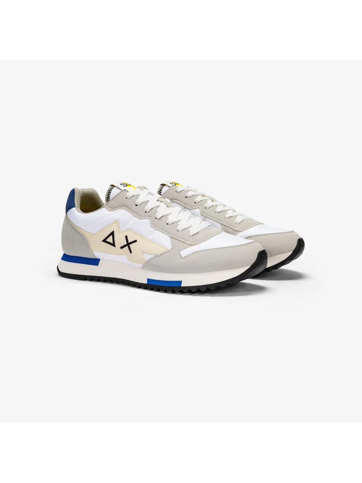 SUN68 Sneaker Uomo Niki solid Z34120 01 Bianco - Image 2