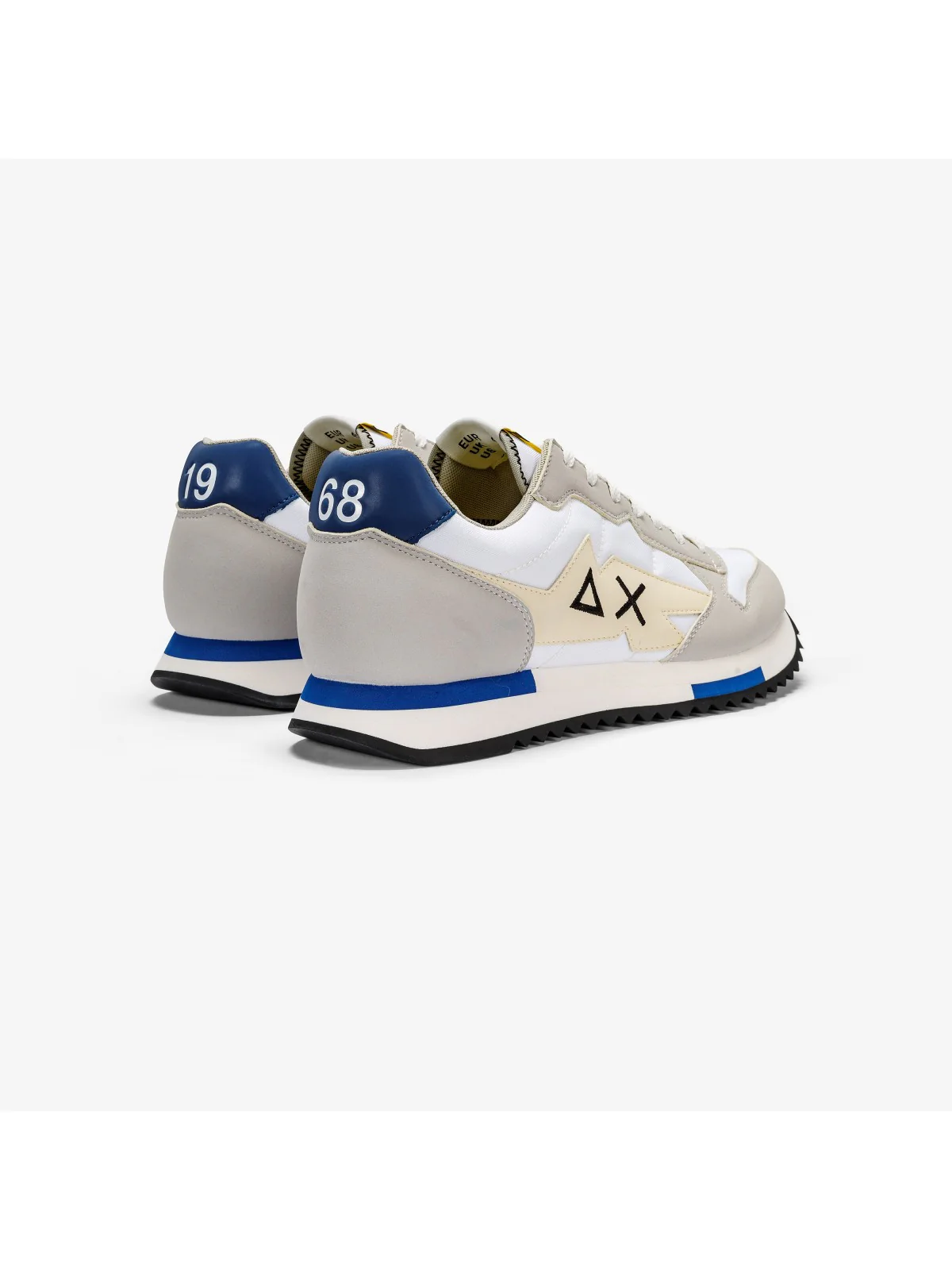 SUN68 Sneaker Uomo Niki solid Z34120 01 Bianco - Image 3