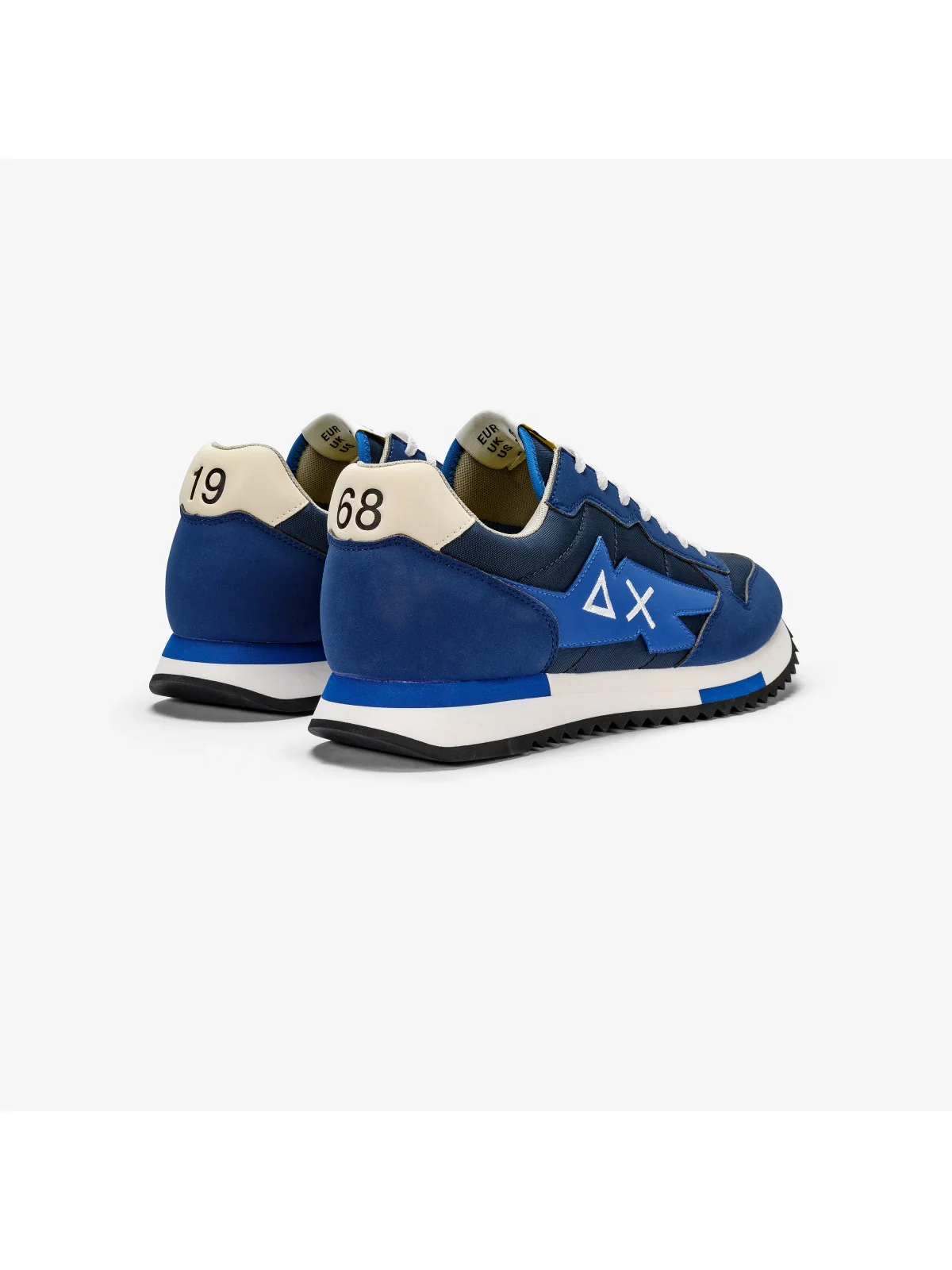 SUN68 Sneaker Uomo Niki solid Z34120 07 Blu - Image 3